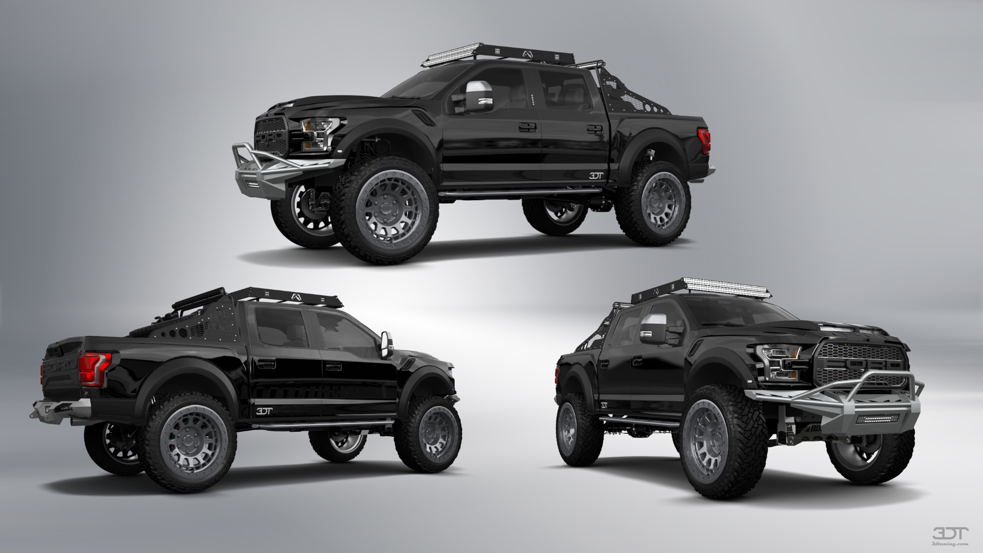 Ford F-150 Raptor 4 Door pickup truck 2017 tuning