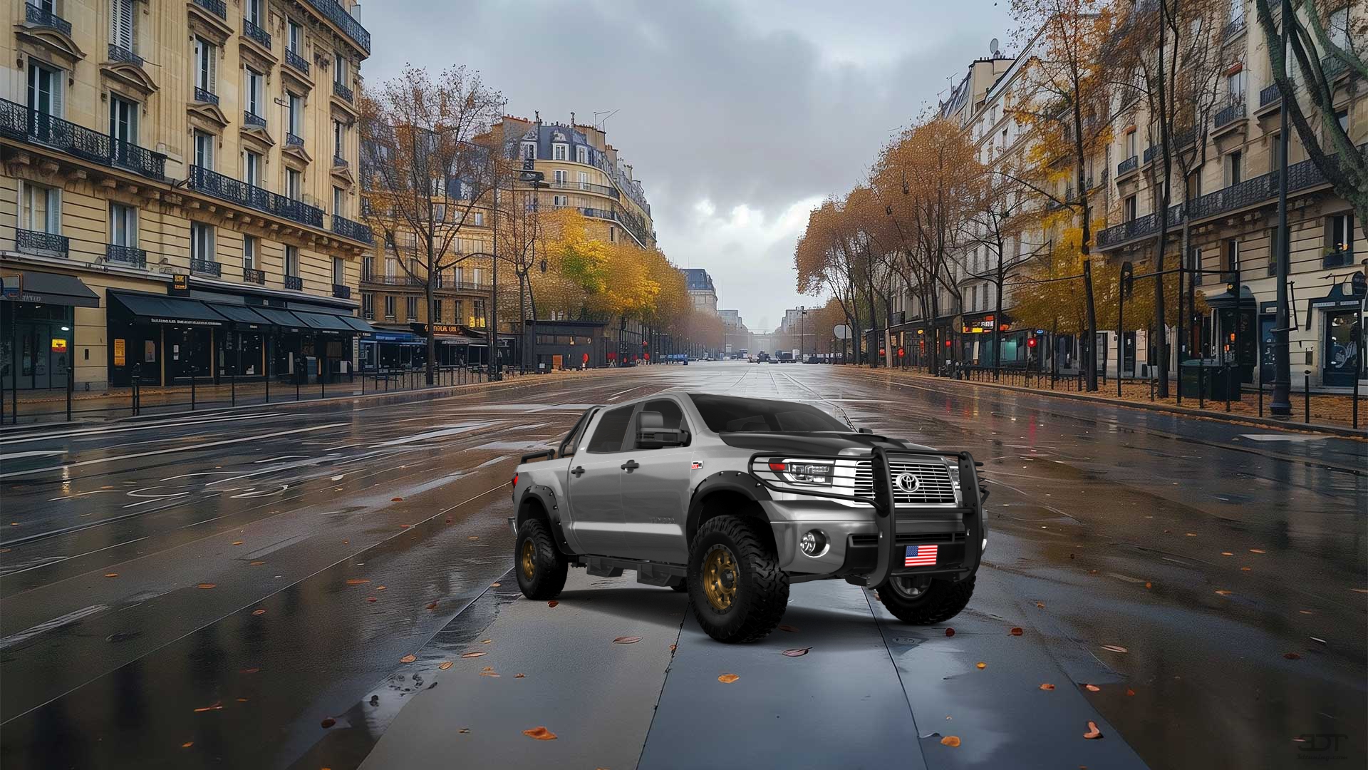 Toyota Tundra 5.5 ft box 4 Door pickup truck 2007 tuning