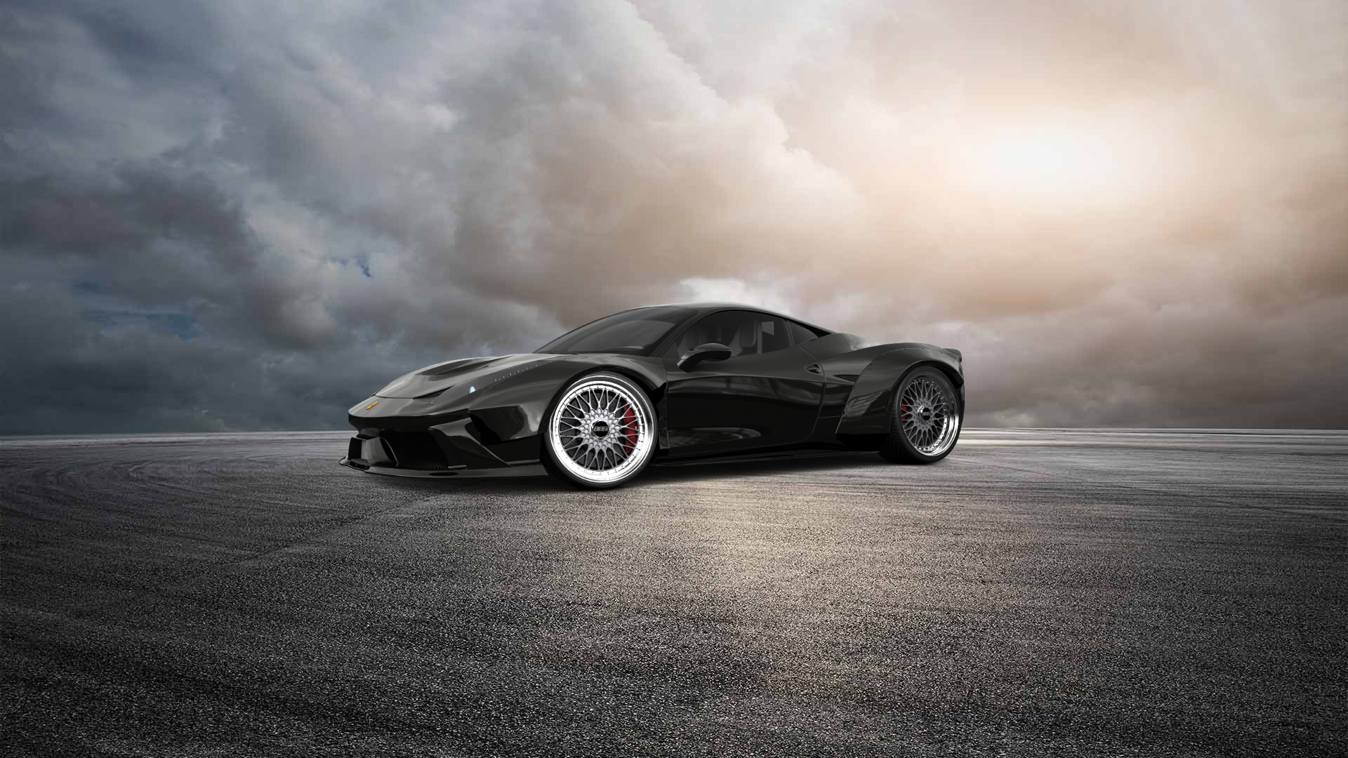 Ferrari 458 Italia 2 door spider 2010 tuning