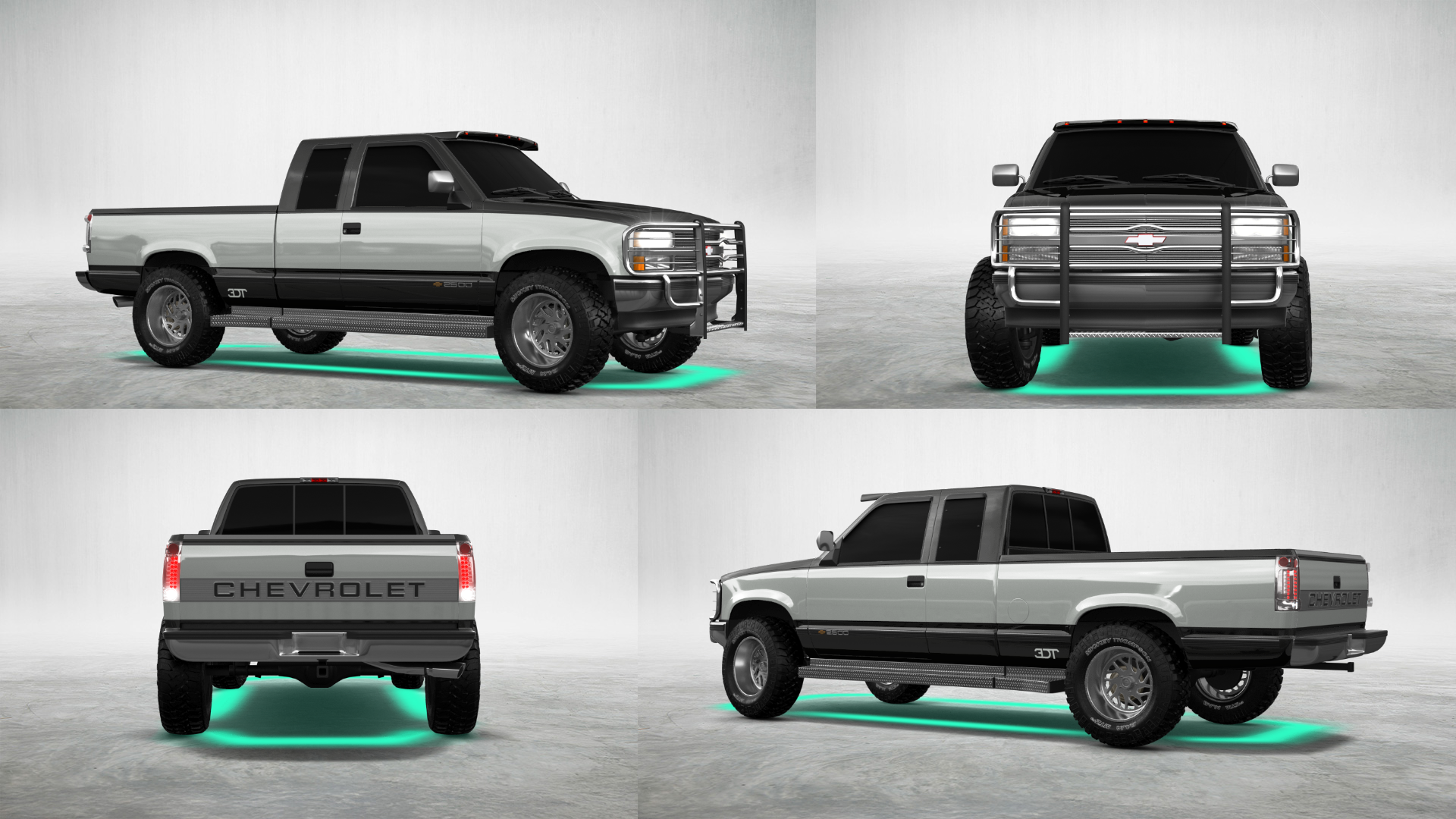 Chevrolet K2500 Extended Cab Pickup 1989 tuning