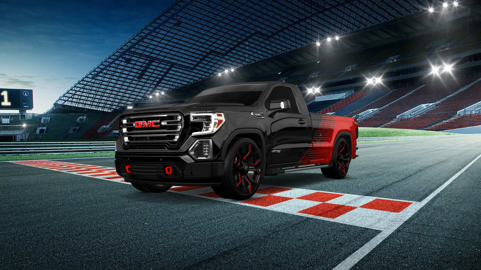 GMC Sierra 1500 Regular Cab 2 Door pickup truck 2020 tuning