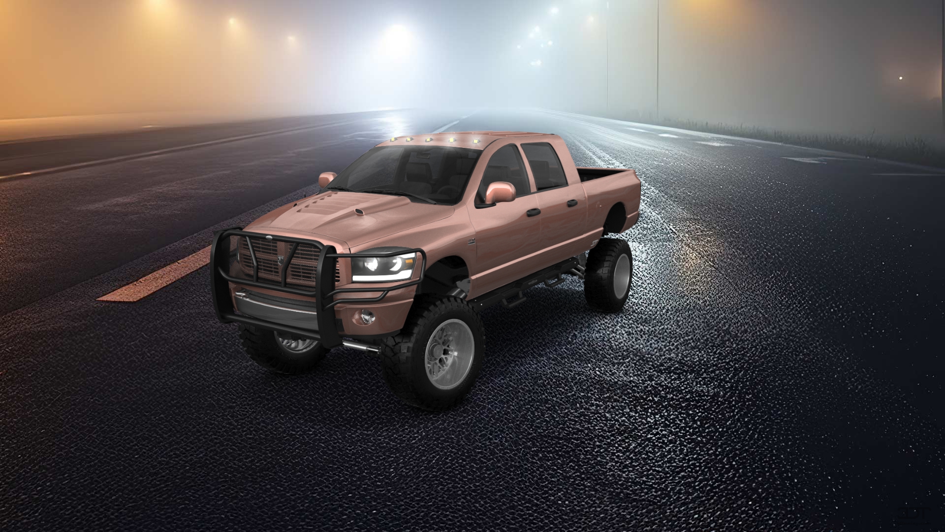 Dodge Ram 2500 4 Door pickup truck 2007 tuning
