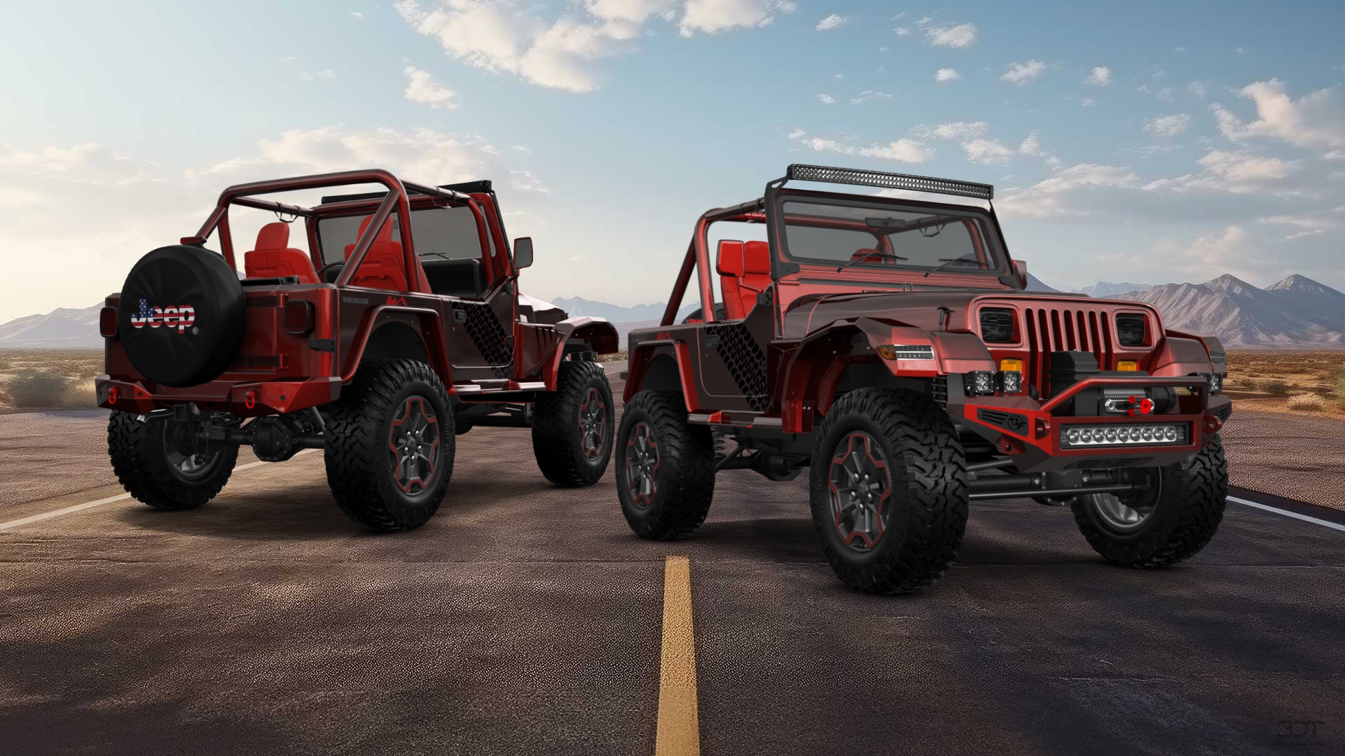 Jeep Wrangler YJ 2 Door SUV 1990