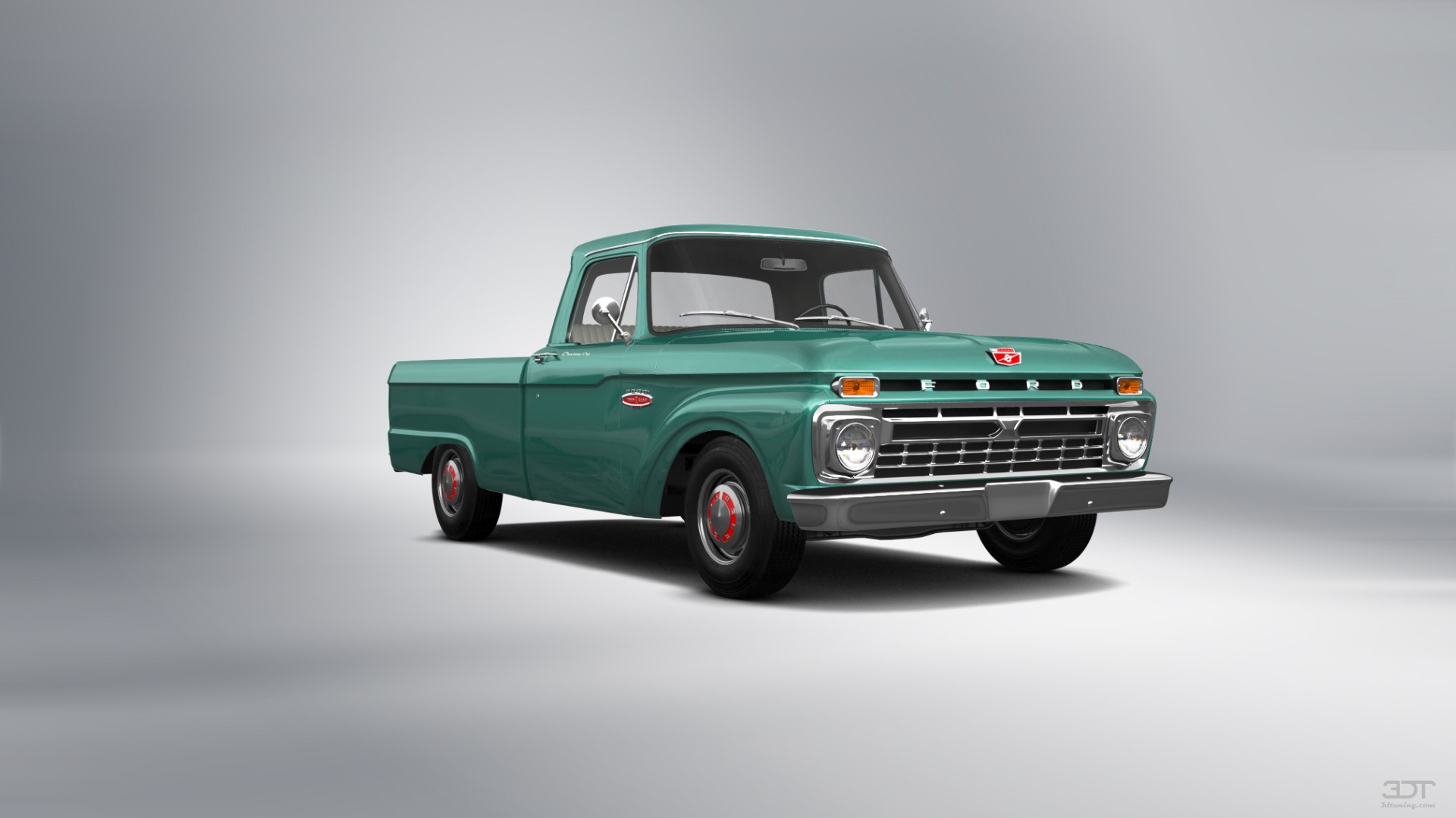 Ford F-100 Custom Cab 2 Door pickup truck 1966