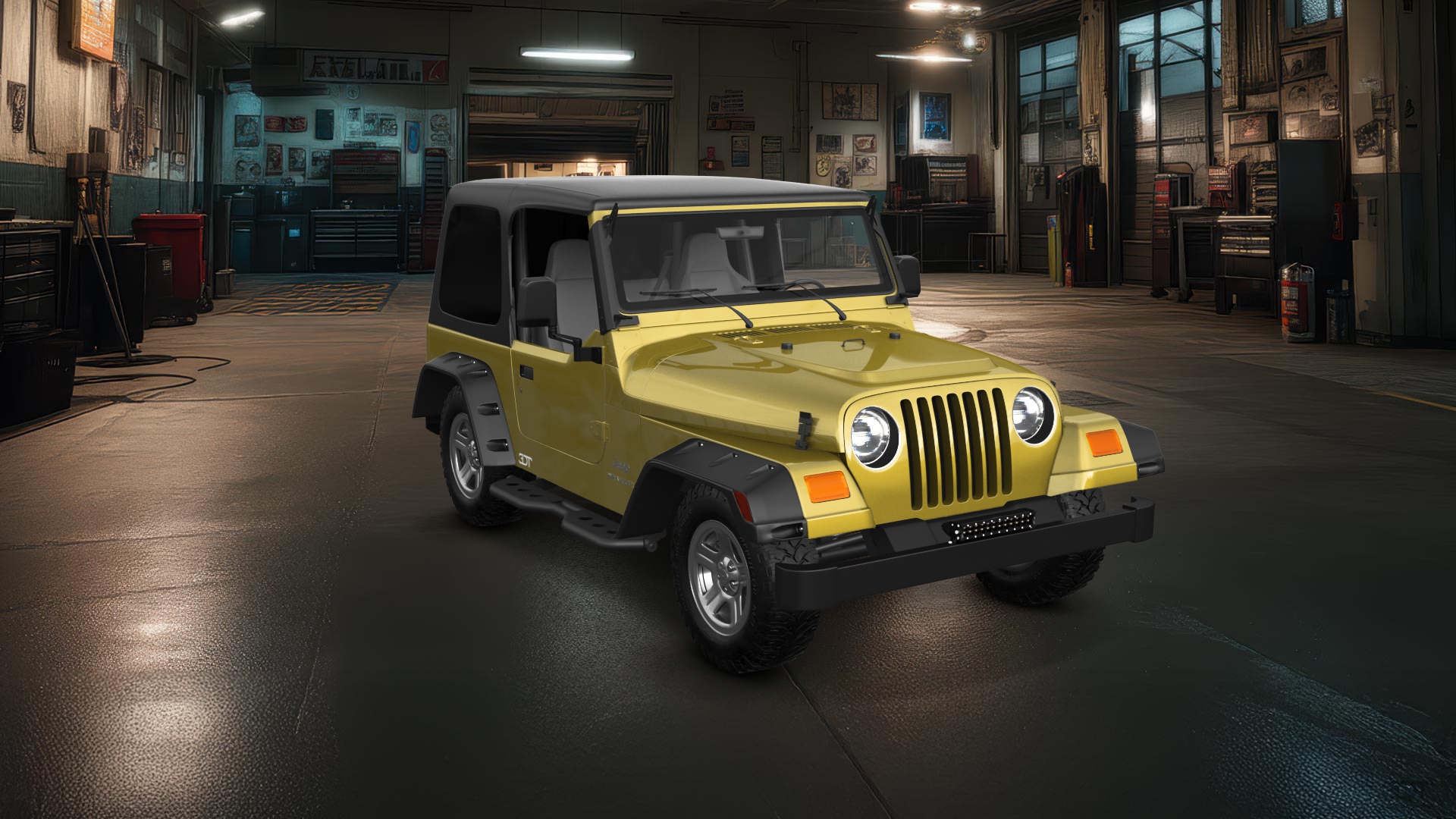 Jeep Wrangler TJ 2 Door SUV 1997 tuning