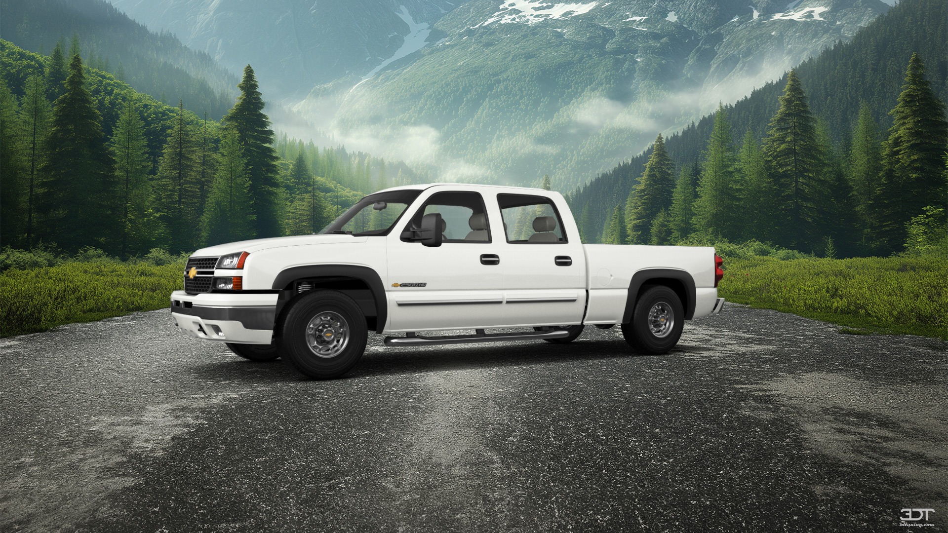 Chevrolet Silverado 2500 HD Long Box 4 Door pickup truck 2002
