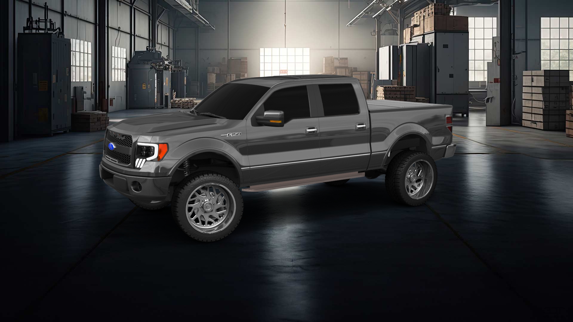 Ford F-150 Crew Cab 4 Door pickup truck 2013