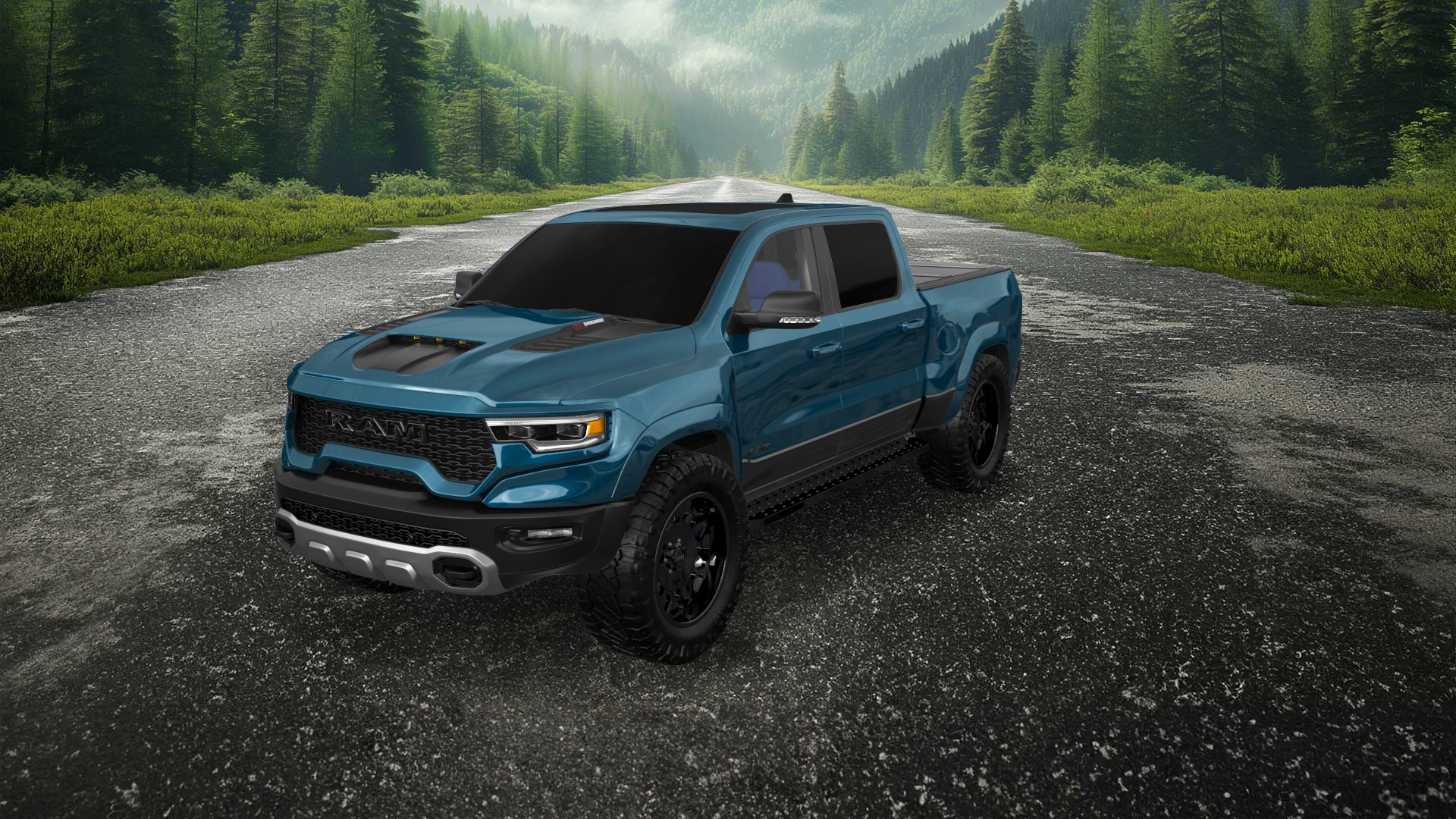 Dodge Ram 1500 TRX 4 Door pickup truck 2021