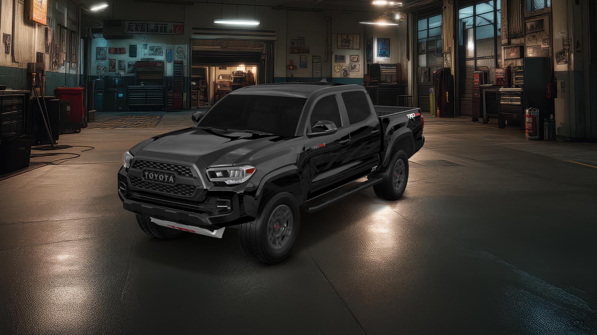 Toyota Tacoma 4 Door pickup truck 2018 tuning
