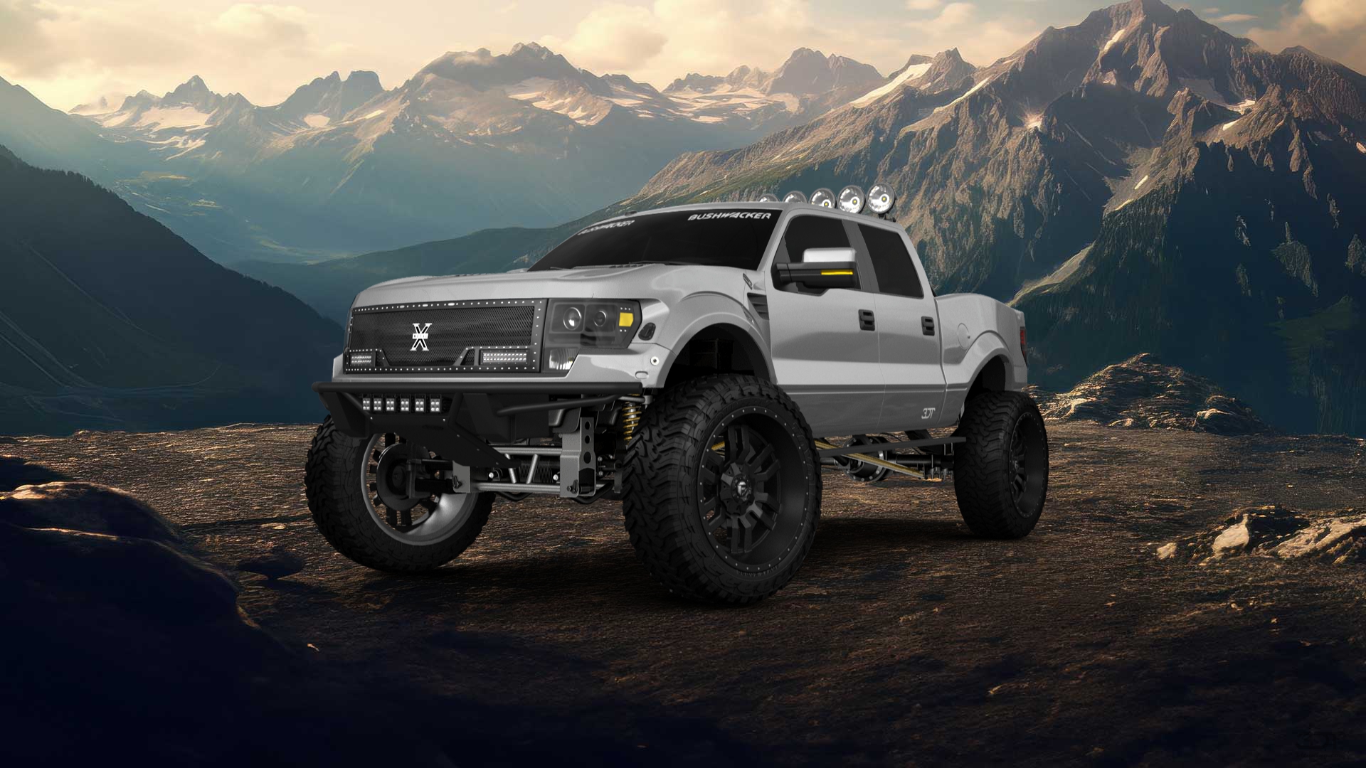 Ford F-150 SVT Raptor 4 Door pickup truck 2013 tuning