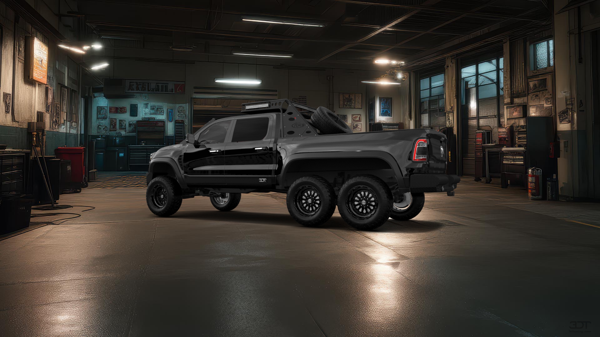 Dodge Ram Hennessey Mammoth 6X6 Truck 2021 tuning
