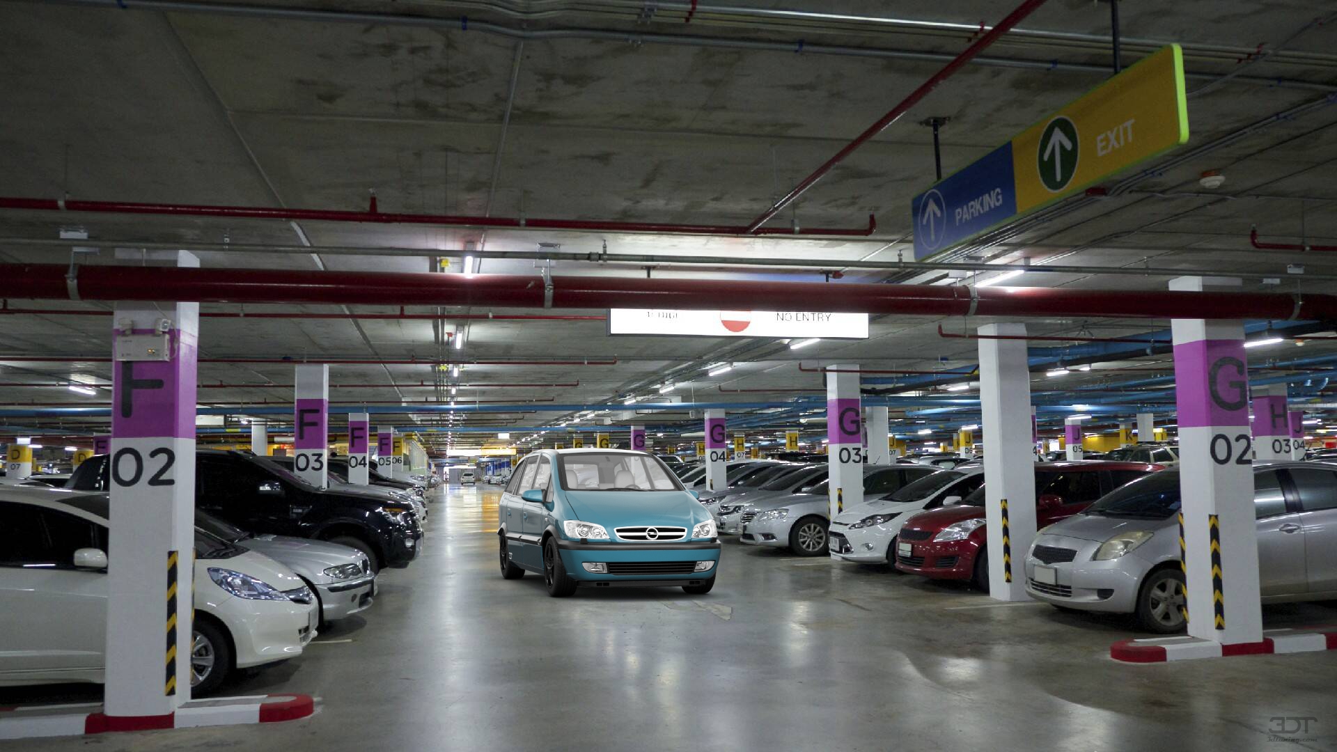 Opel Zafira A Compact MPV 2000 Images