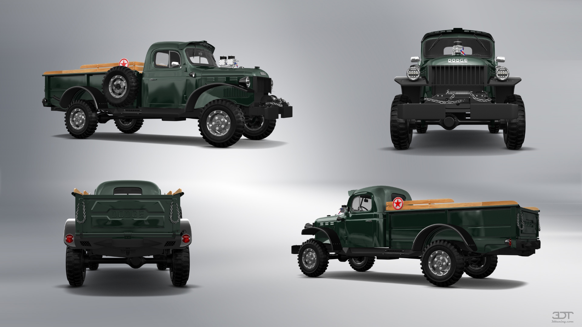 Dodge Power Wagon 2 Door pickup truck 1947