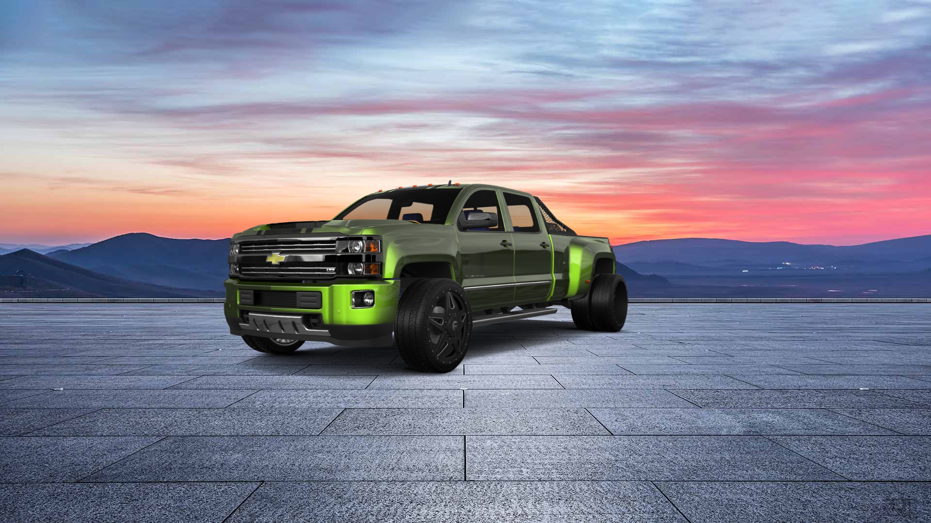 Chevrolet Silverado 3500 4 Door pickup truck 2015