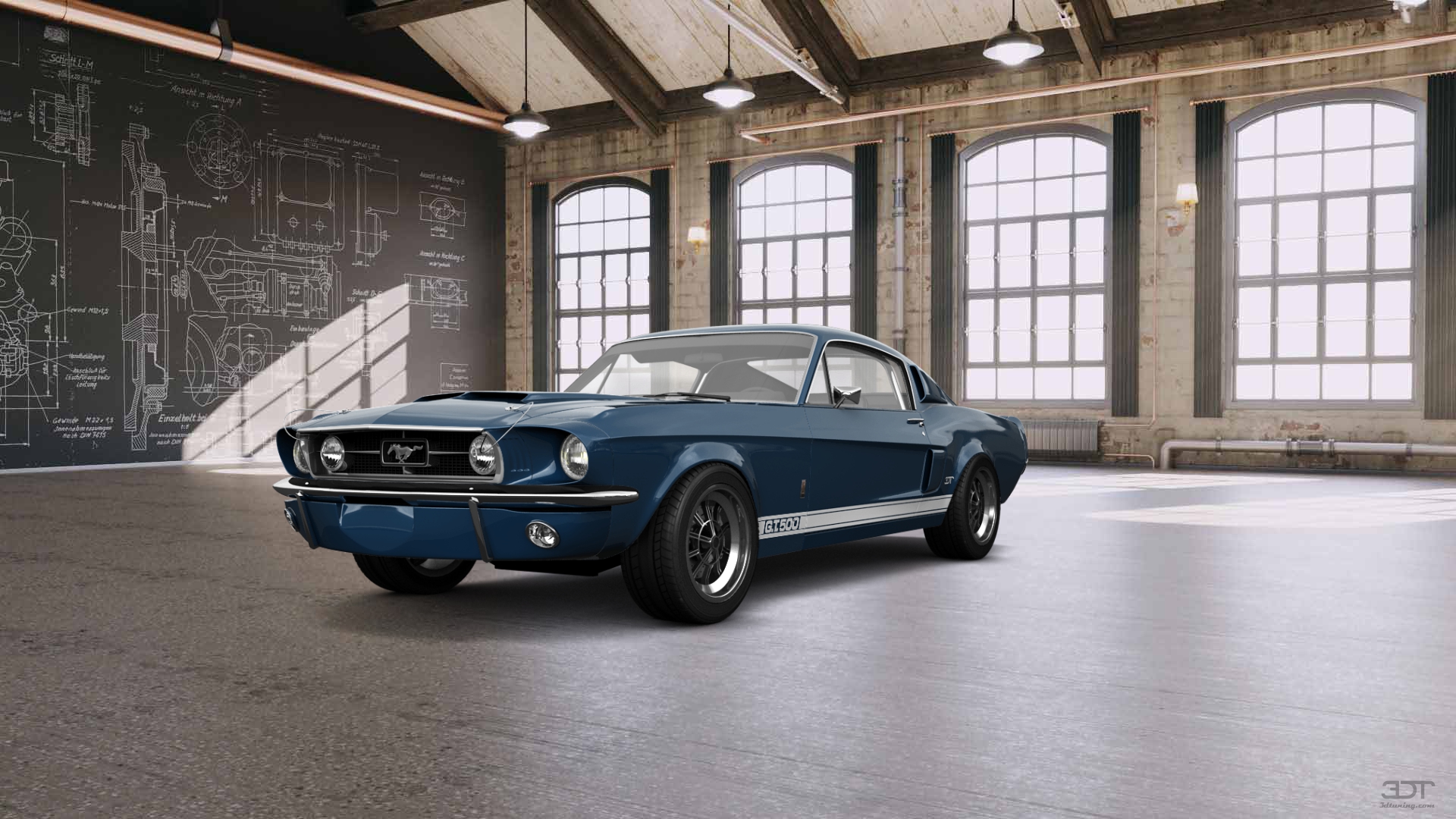 Mustang GT500 2 Door Coupe 1968