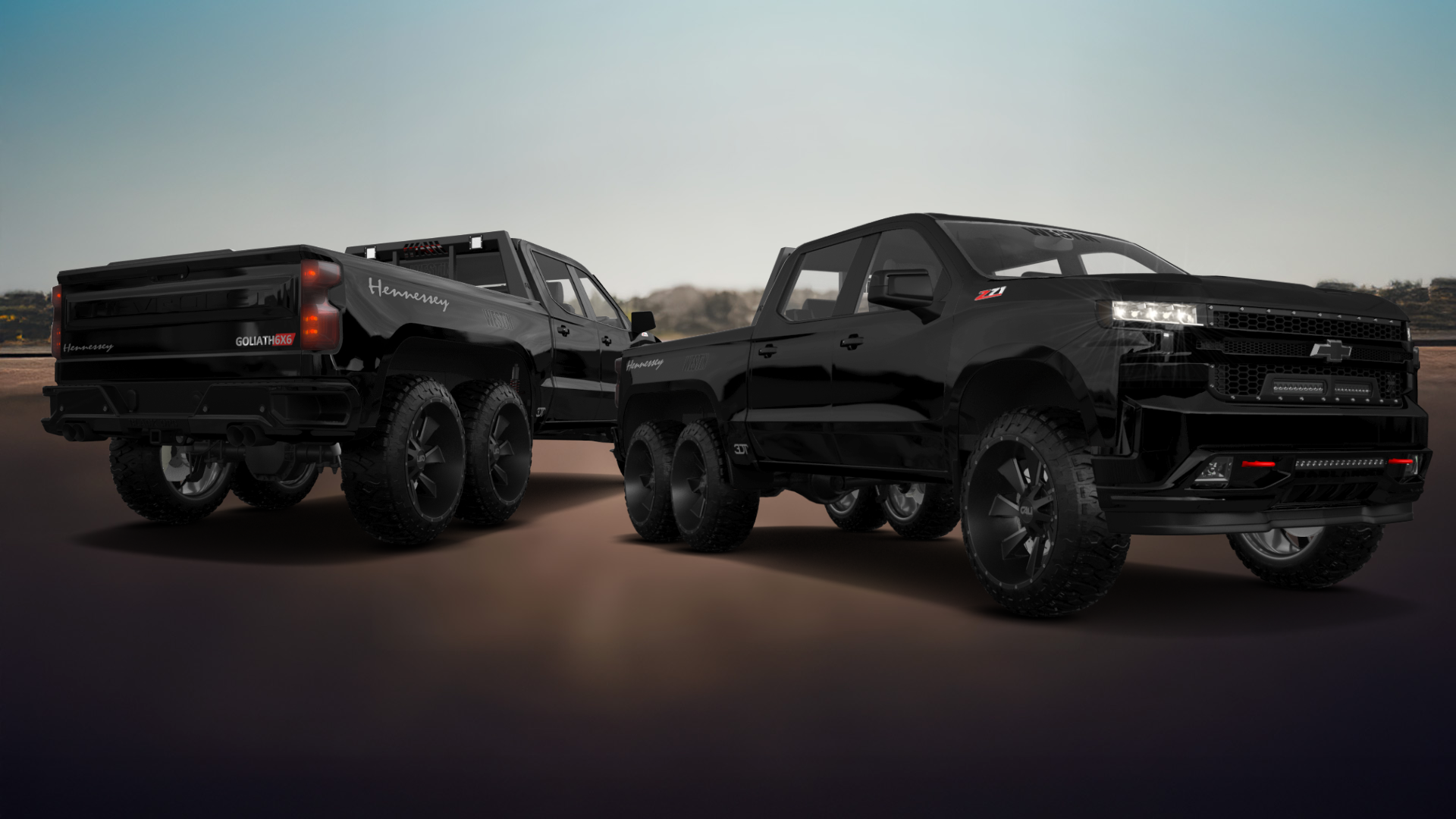 Chevrolet Silverado Hennessey Goliath 6X6 Truck 2020 Images