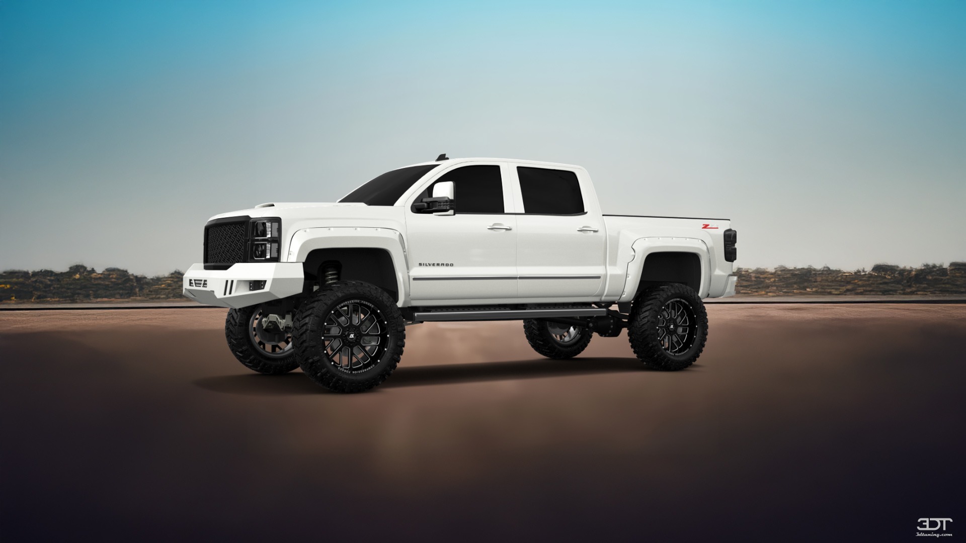 Chevrolet Silverado 1500 4 Door pickup truck 2014 tuning