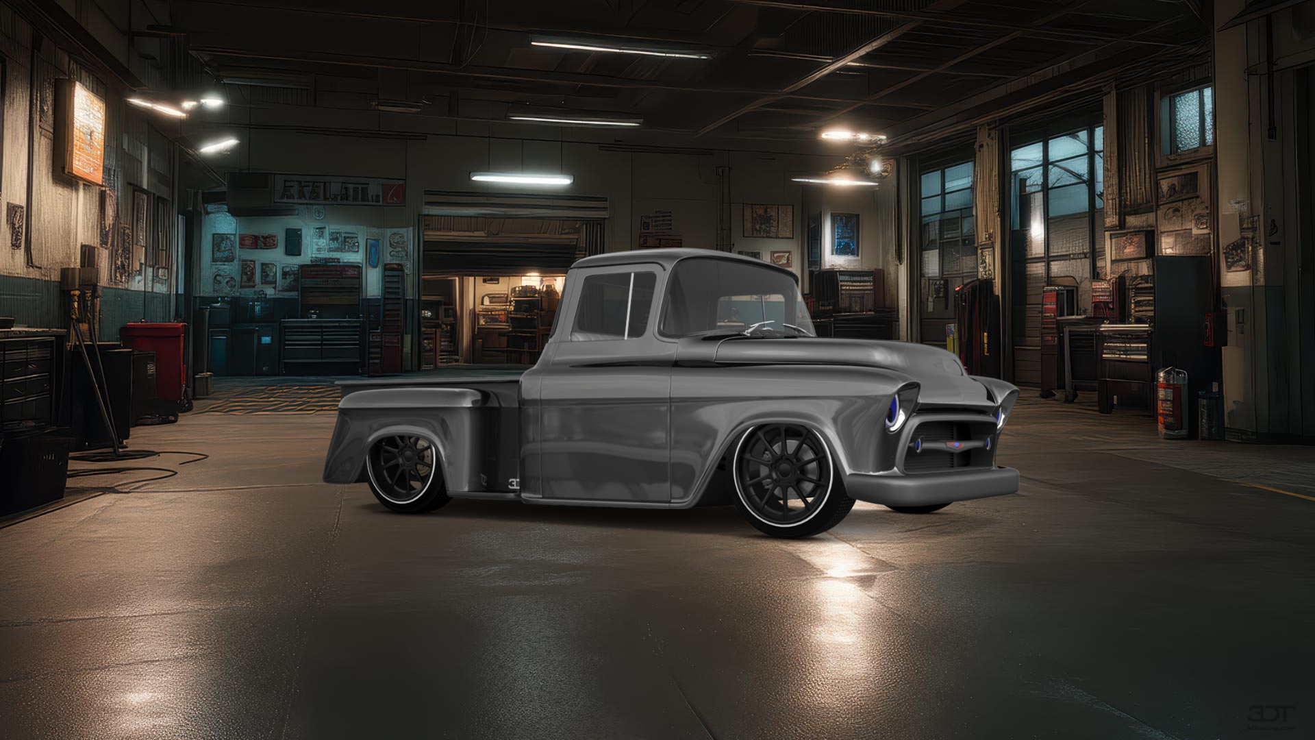 Chevrolet 3100 2 Door pickup truck 1955 tuning
