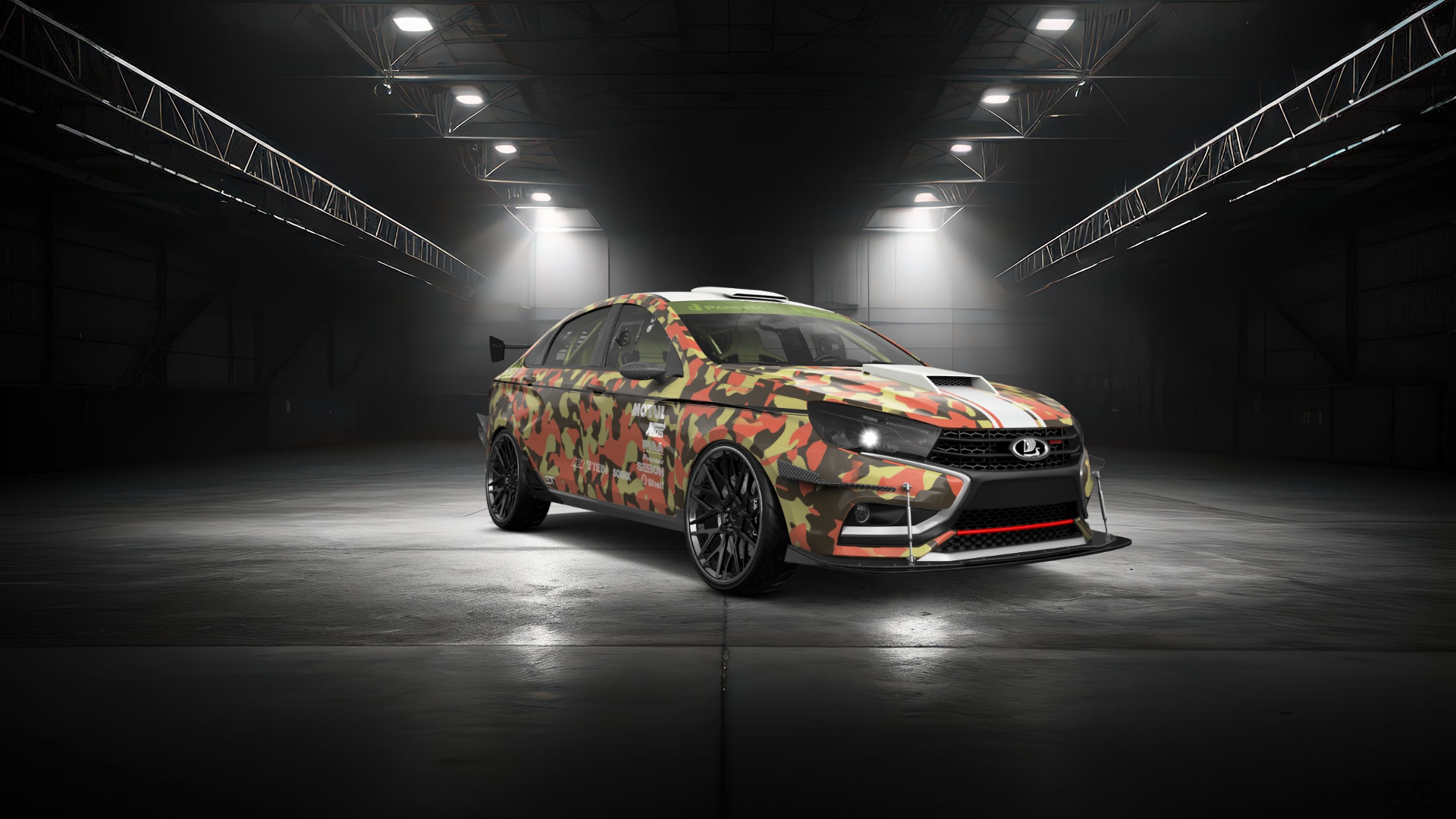 Lada Vesta 4 Door Saloon 2016 tuning