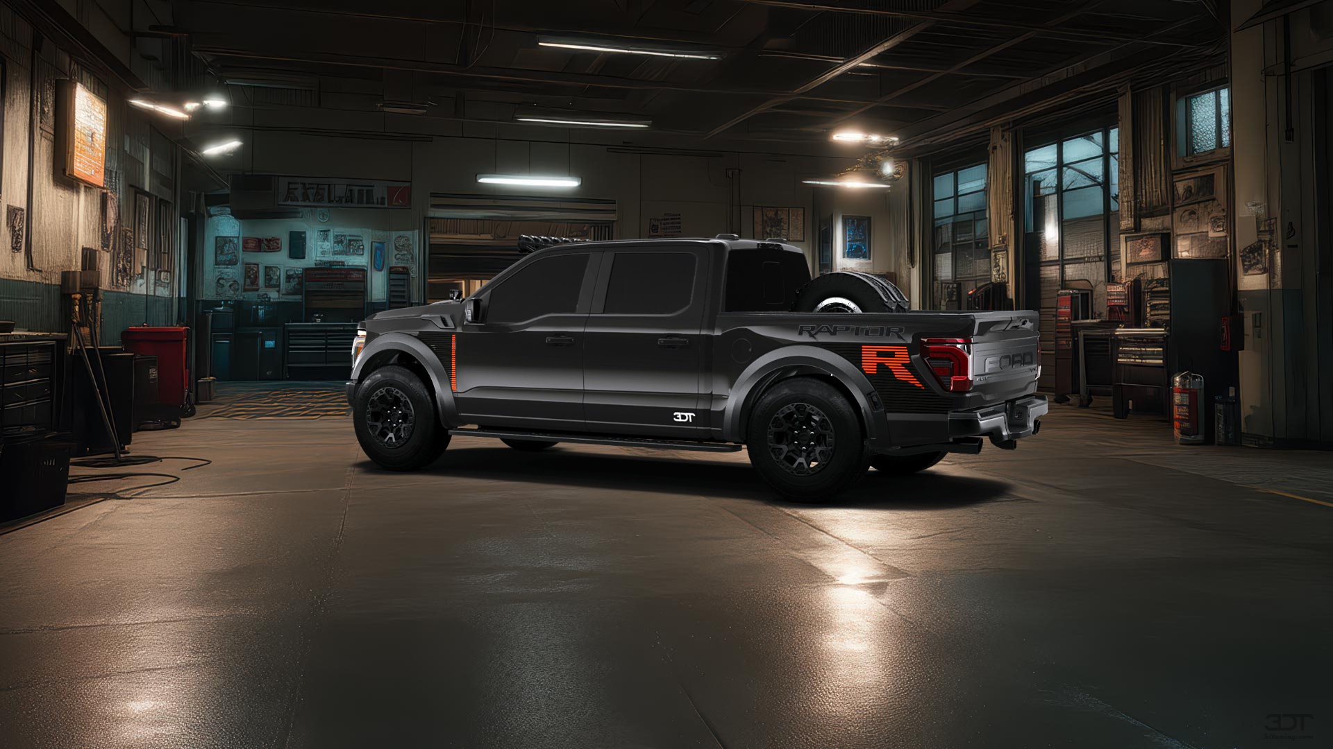 Ford F-150 Raptor 4 Door pickup truck 2024 tuning