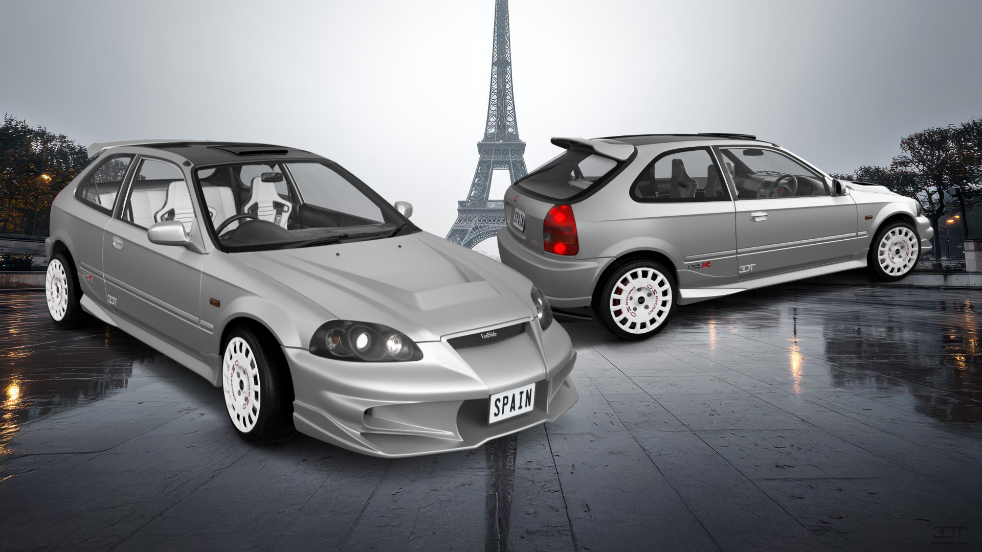 Honda Civic 3 Door Hatchback 1997 tuning