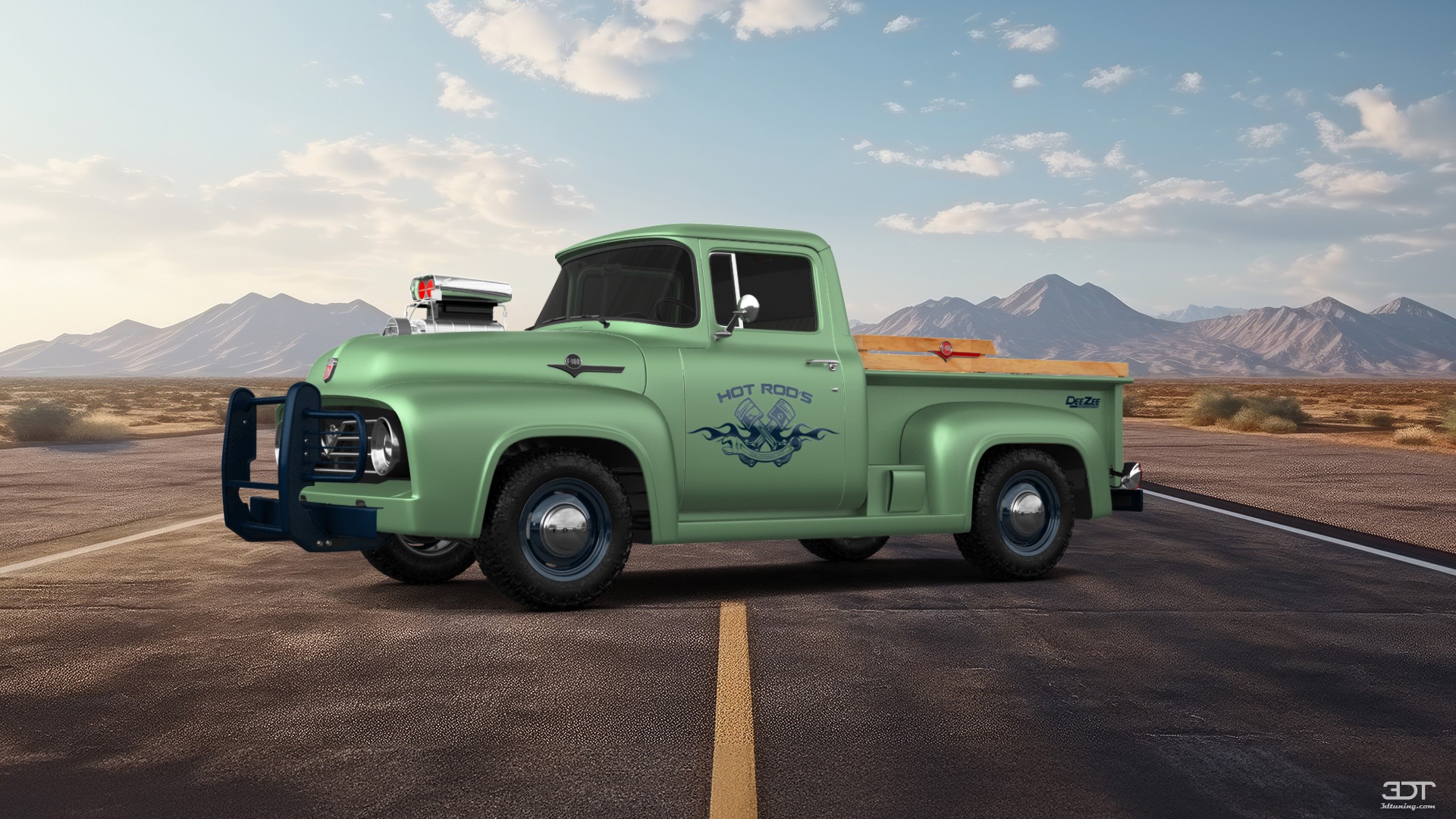 Ford F-100 2 Door truck 1956 tuning