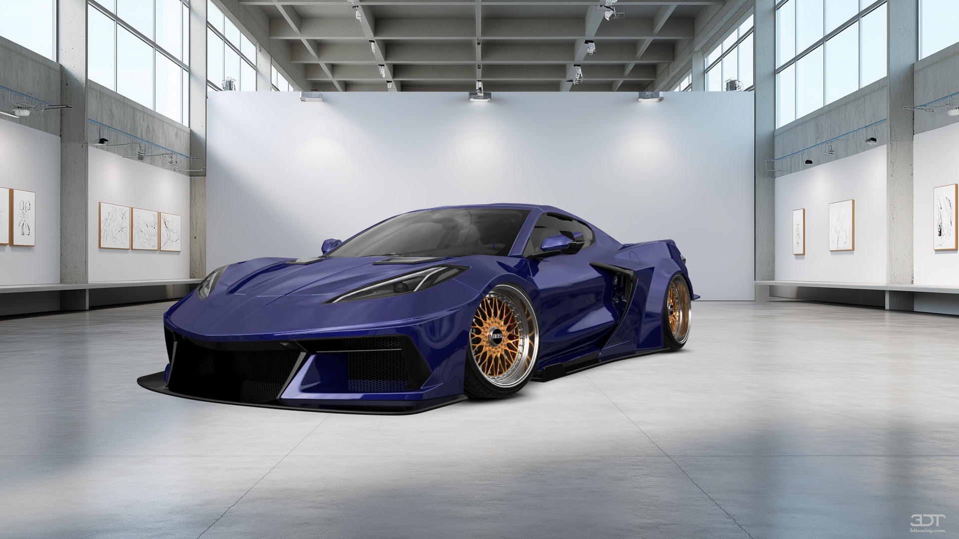Chevrolet Corvette 2 door targa top 2020 tuning