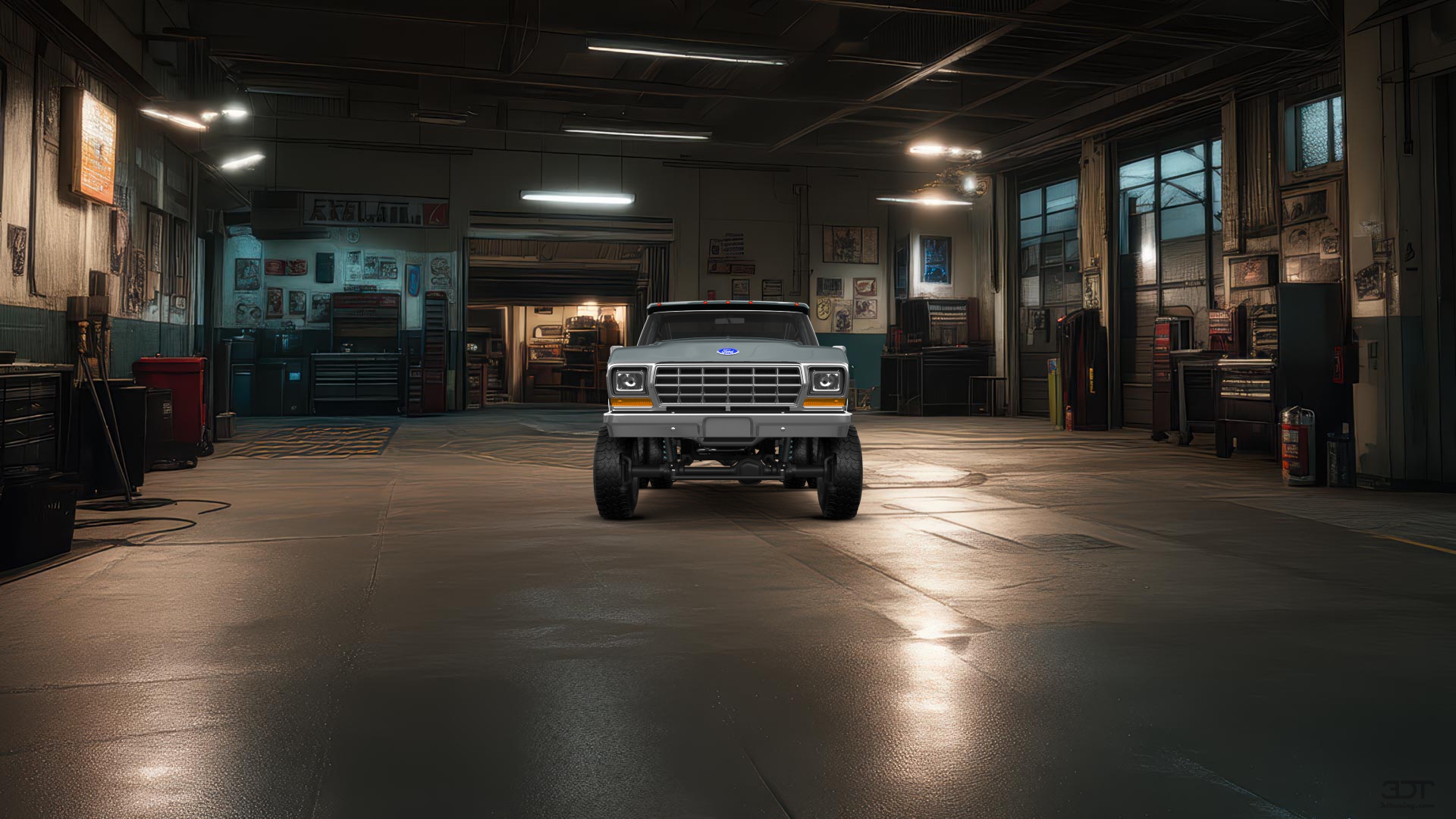 Ford F-350 Dually Regular Cab 2 Door pickup truck 1978 tuning