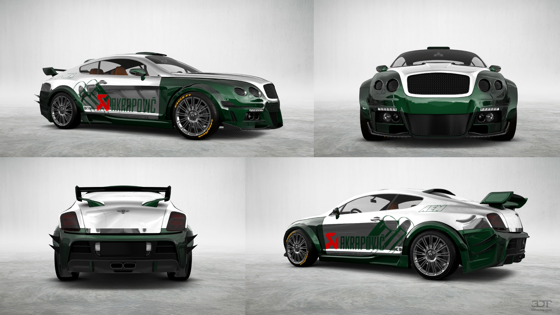 Bentley Continental GT Fastback 2005 tuning