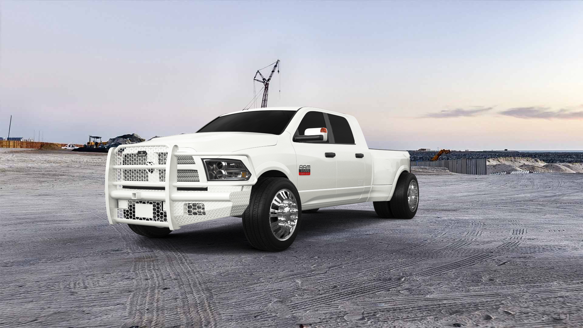 Dodge Ram 3500 4 Door Truck 2014