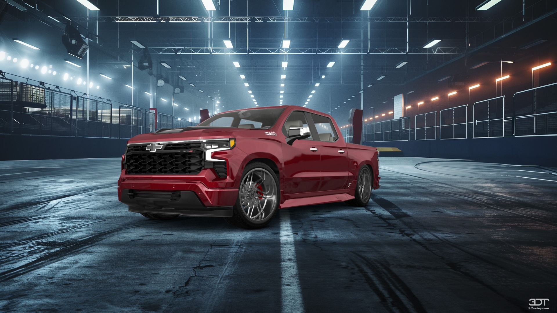 Chevrolet Silverado 1500 Crew Cab 5.8 ft box 4 Door pickup truck 2023 tuning