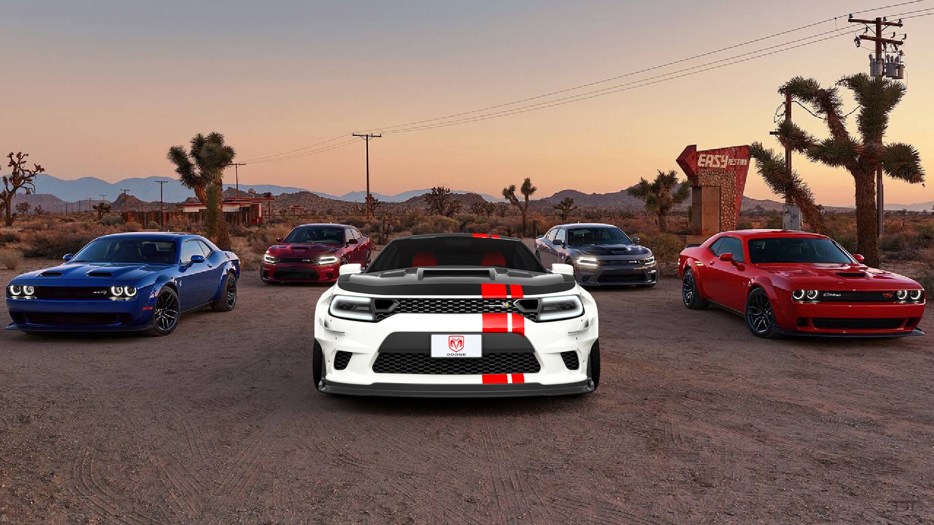 Dodge Charger 4 Door Saloon 2015 Images