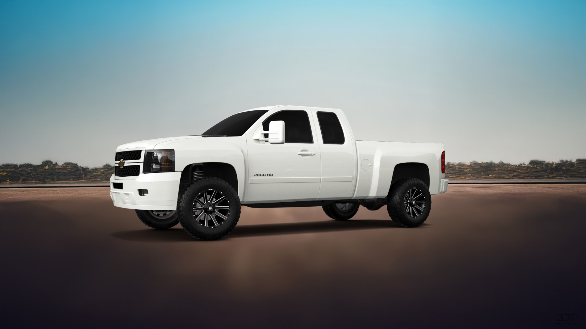 Chevrolet Silverado 2500 HD Extended Cab Pickup Truck 2007