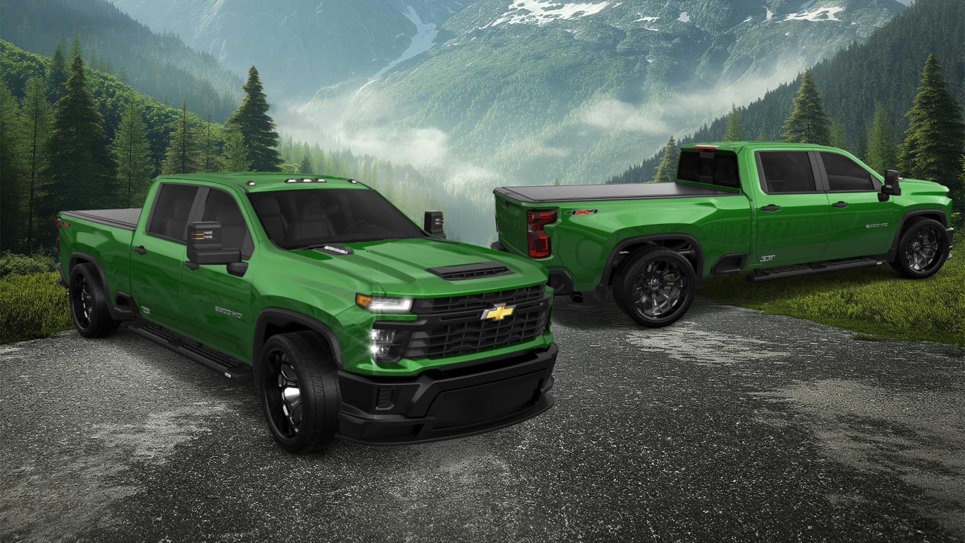 Chevrolet Silverado 2500 HD 4 Door pickup truck 2024