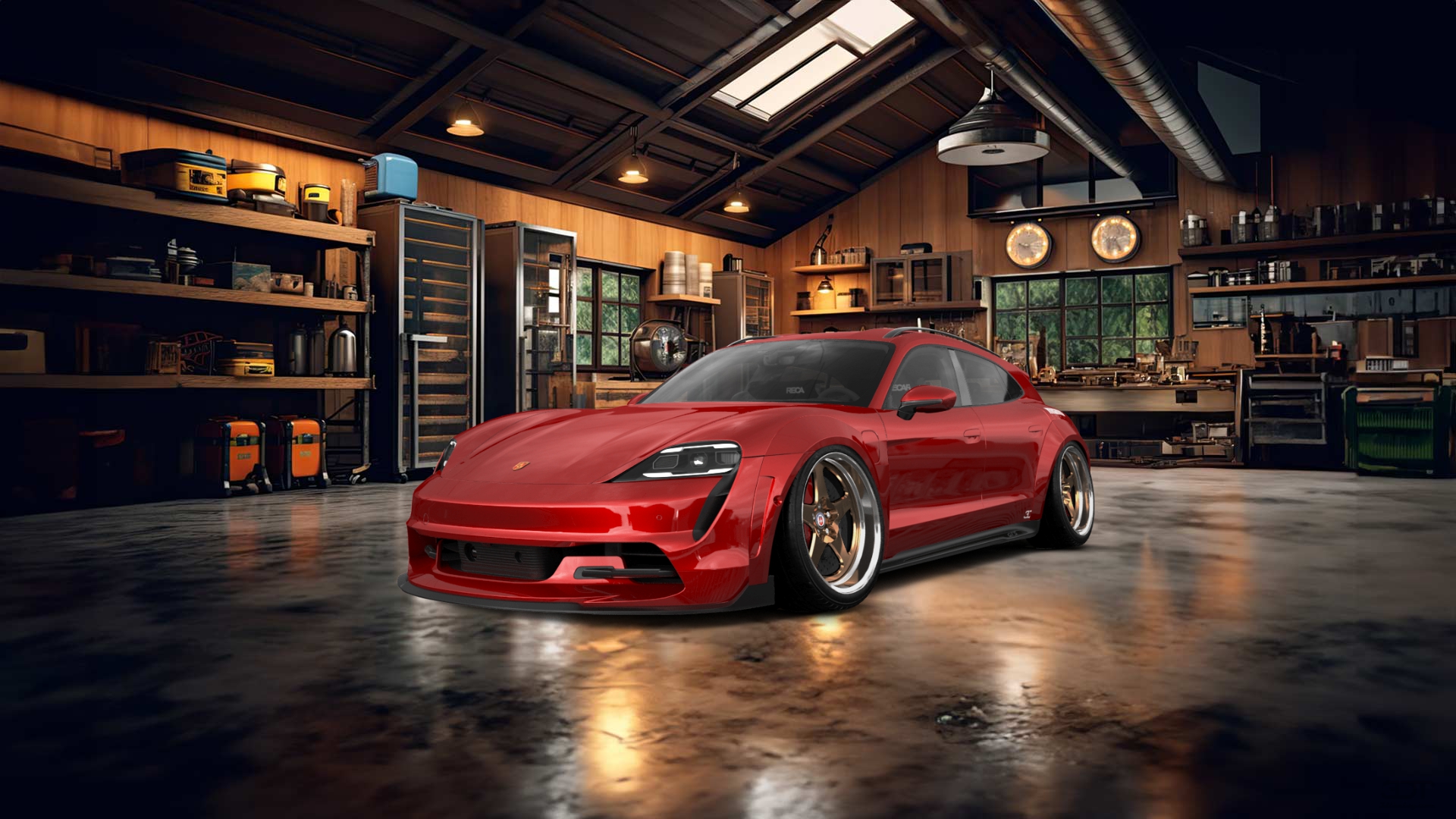 Porsche Taycan Sport Turismo Shooting Brake 2019