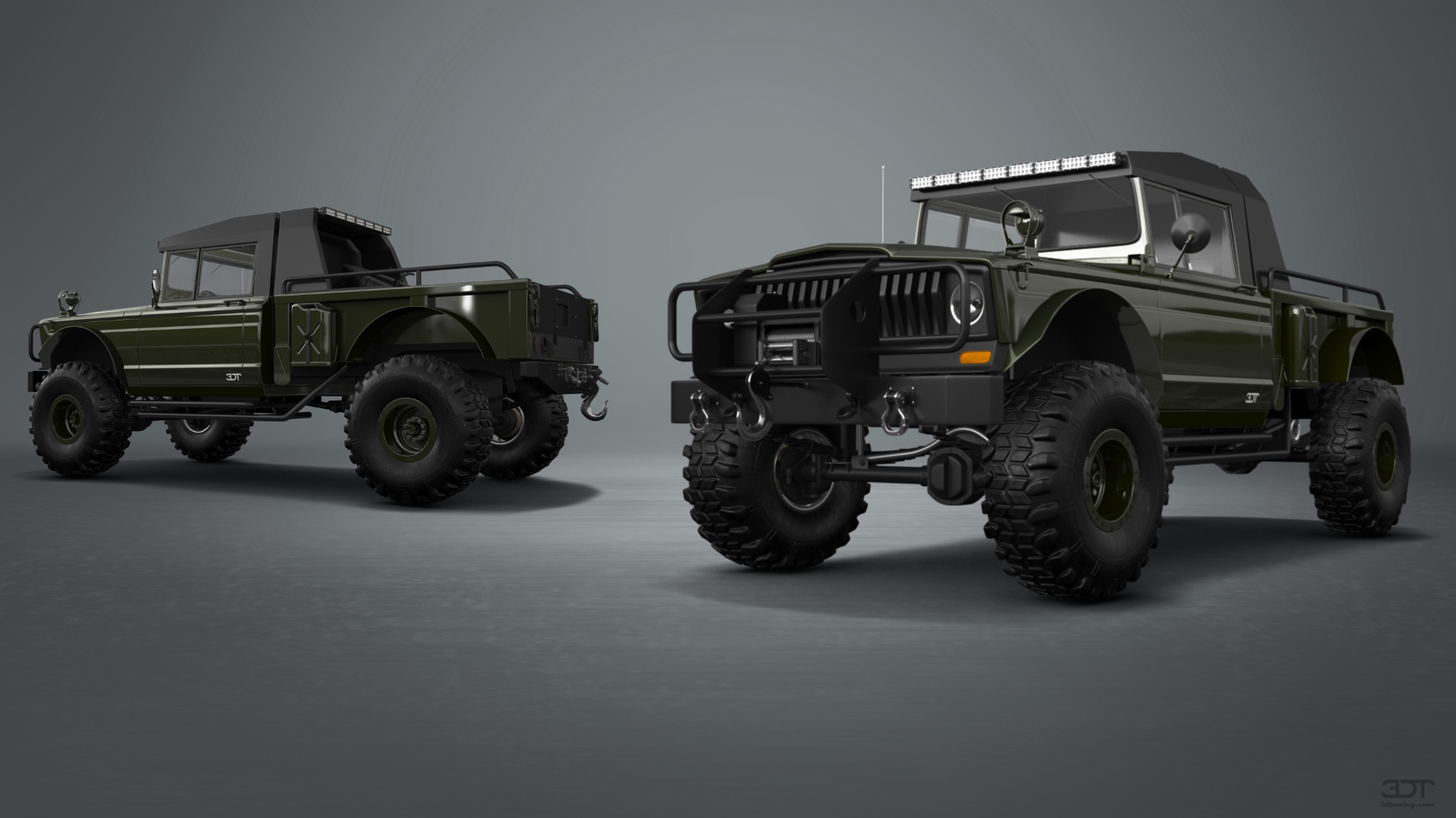 Jeep Kaiser M715 2 Door pickup truck 1968 Images