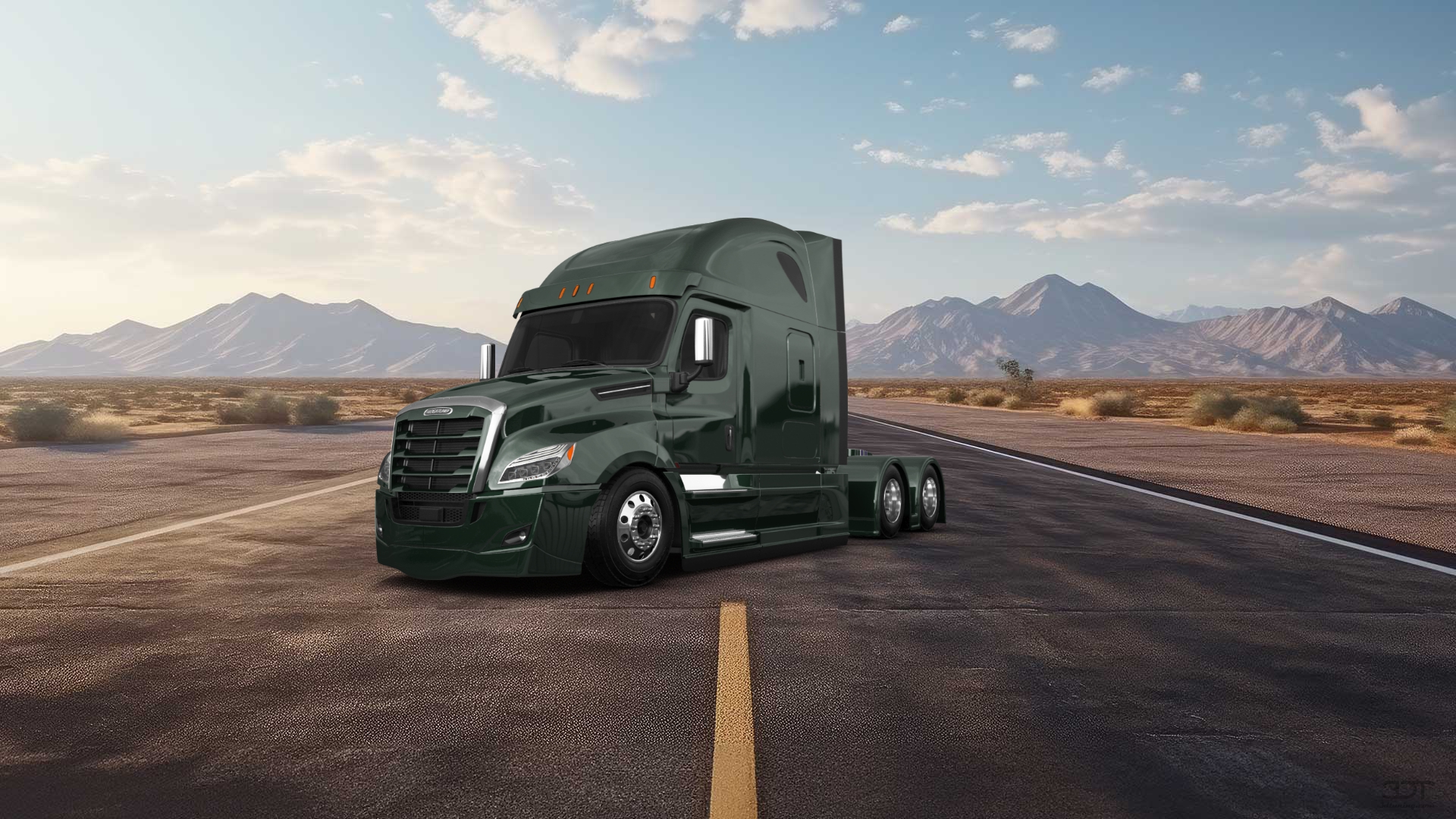 Freightliner Cascadia Sleeper Cab Truck 2018