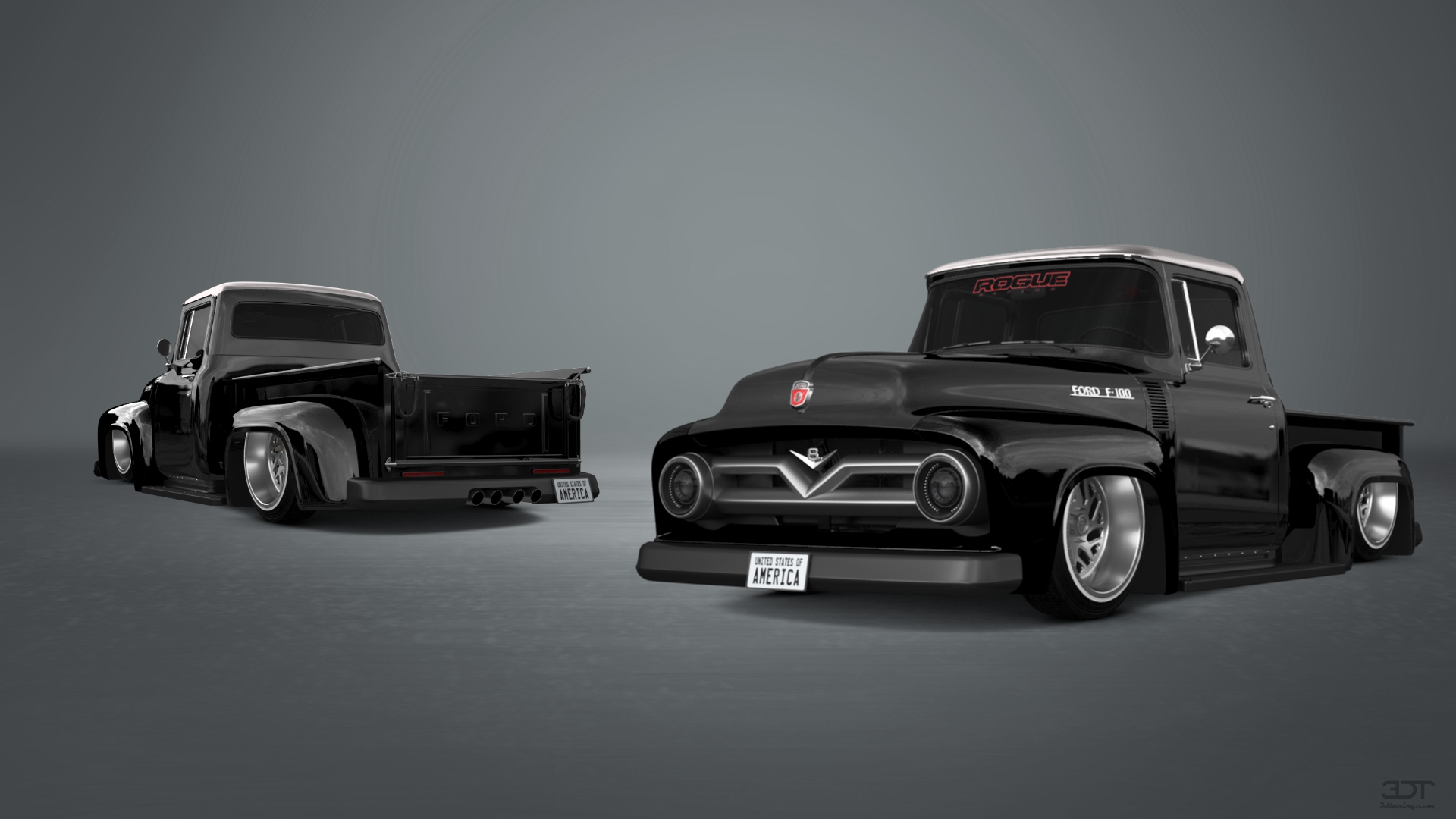 Ford F-100 2 Door truck 1956