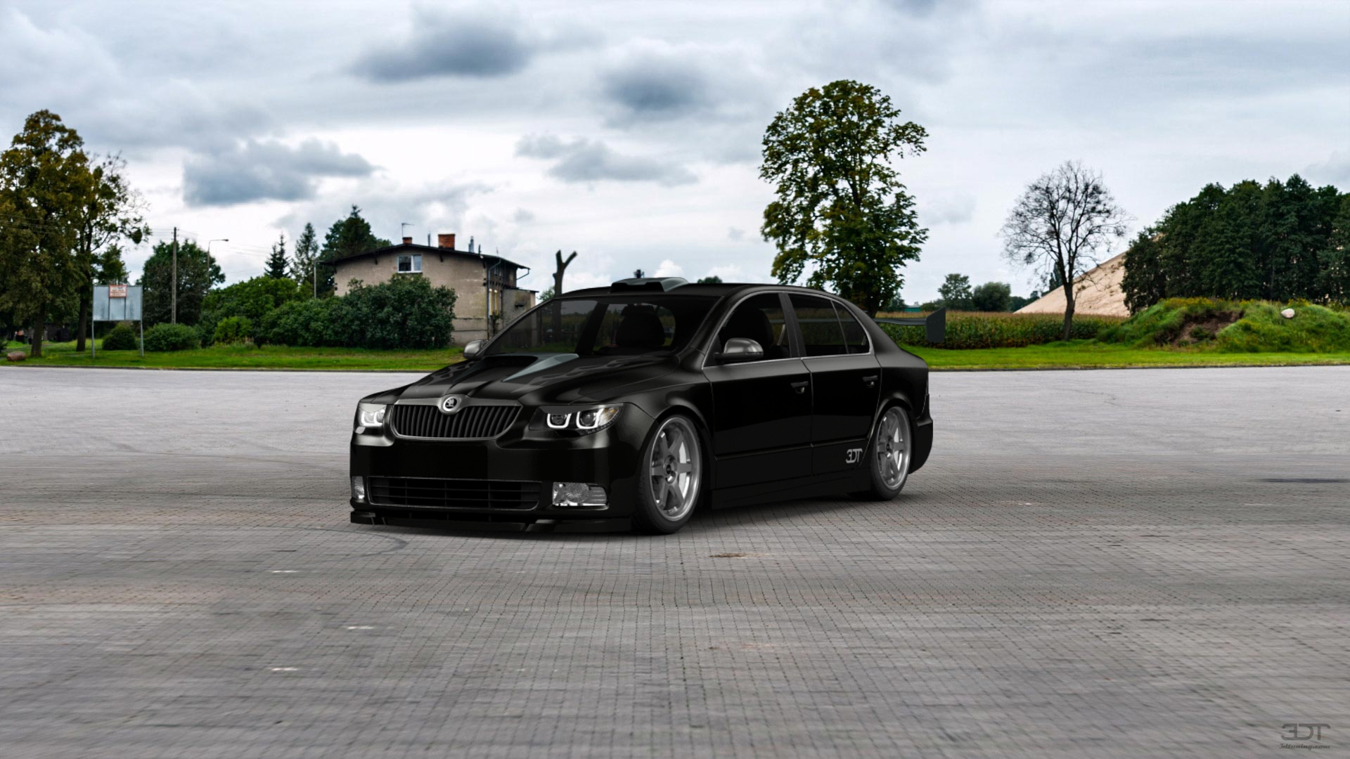 Skoda Superb Sedan 2009 tuning