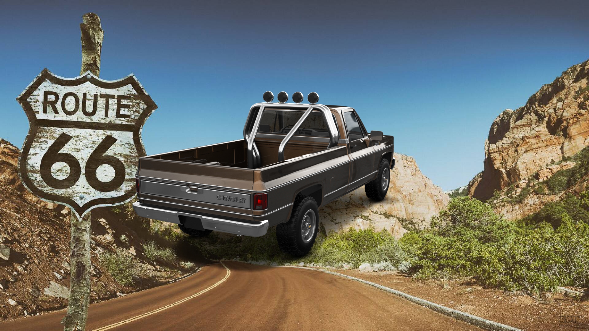 Chevrolet Silverado C-10 2 Door pickup truck 1973