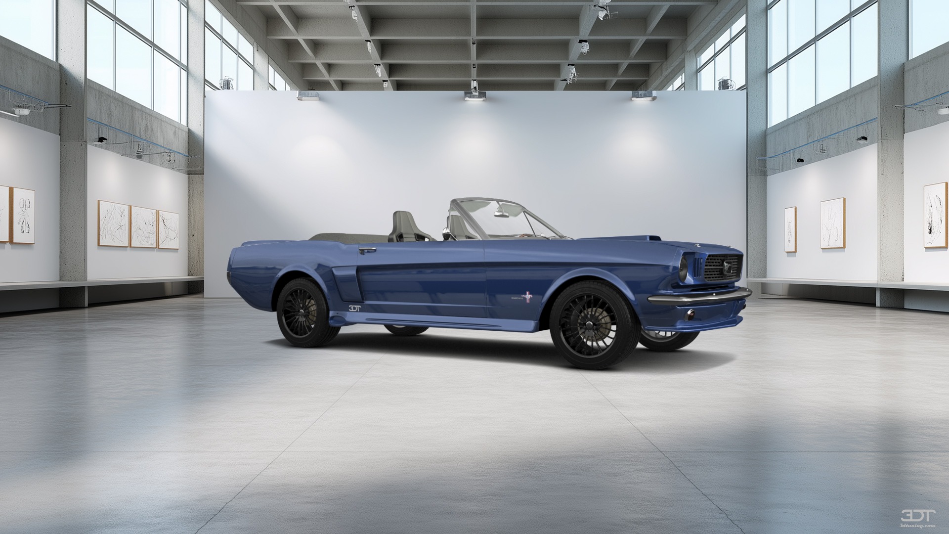 Tuning Ford Mustang Convertible 1964