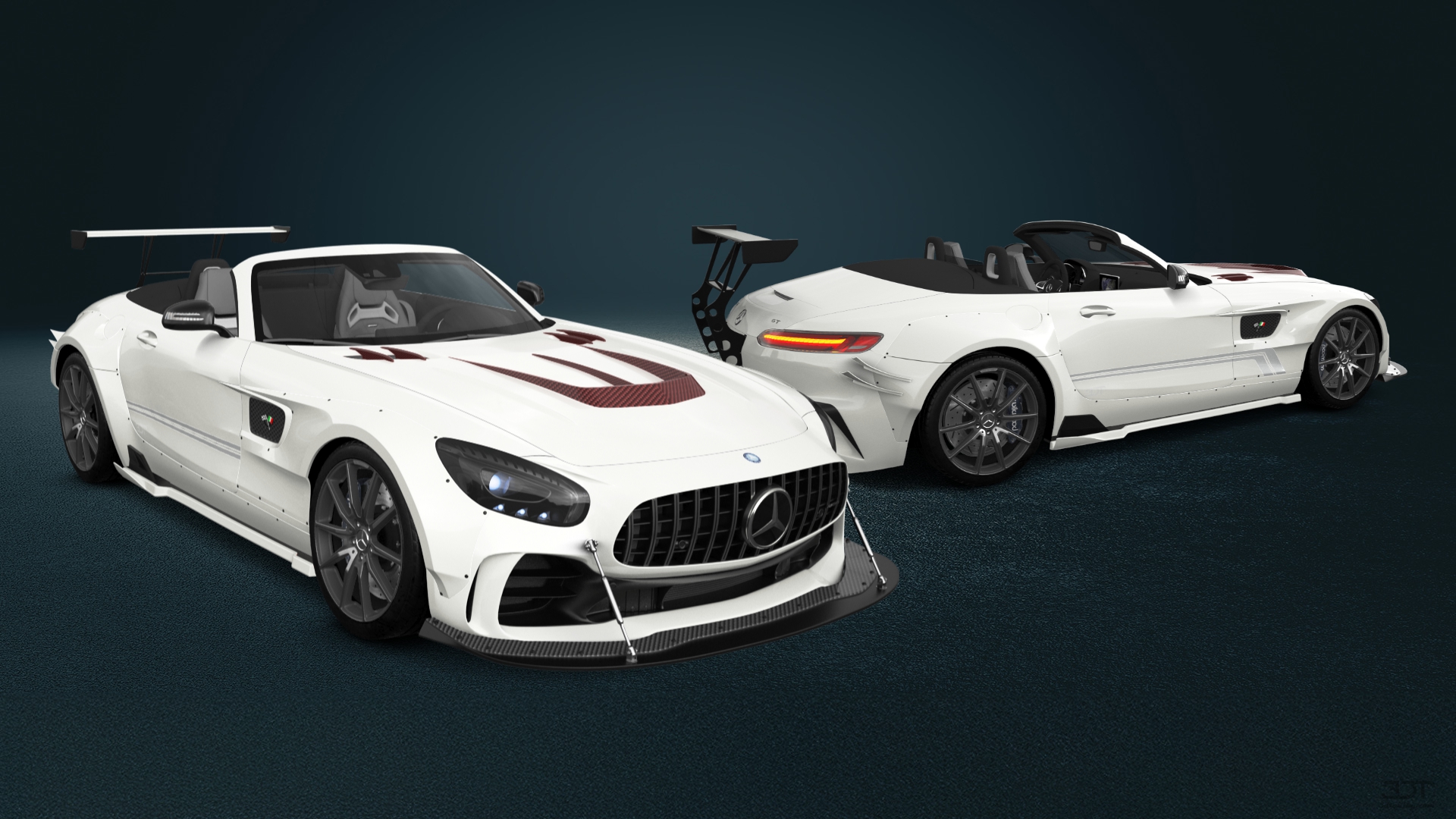 Mercedes AMG GT 2 Door Convertible 2016 tuning