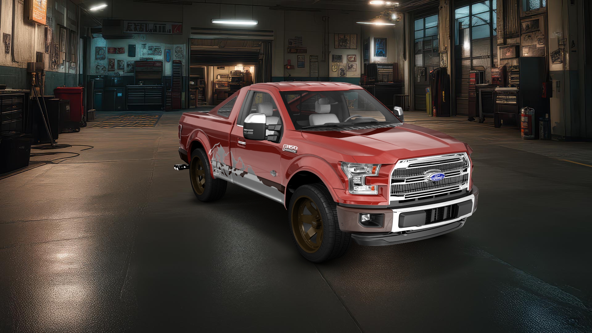 Ford F-150 Regular Cab 2 Door truck 2015 tuning