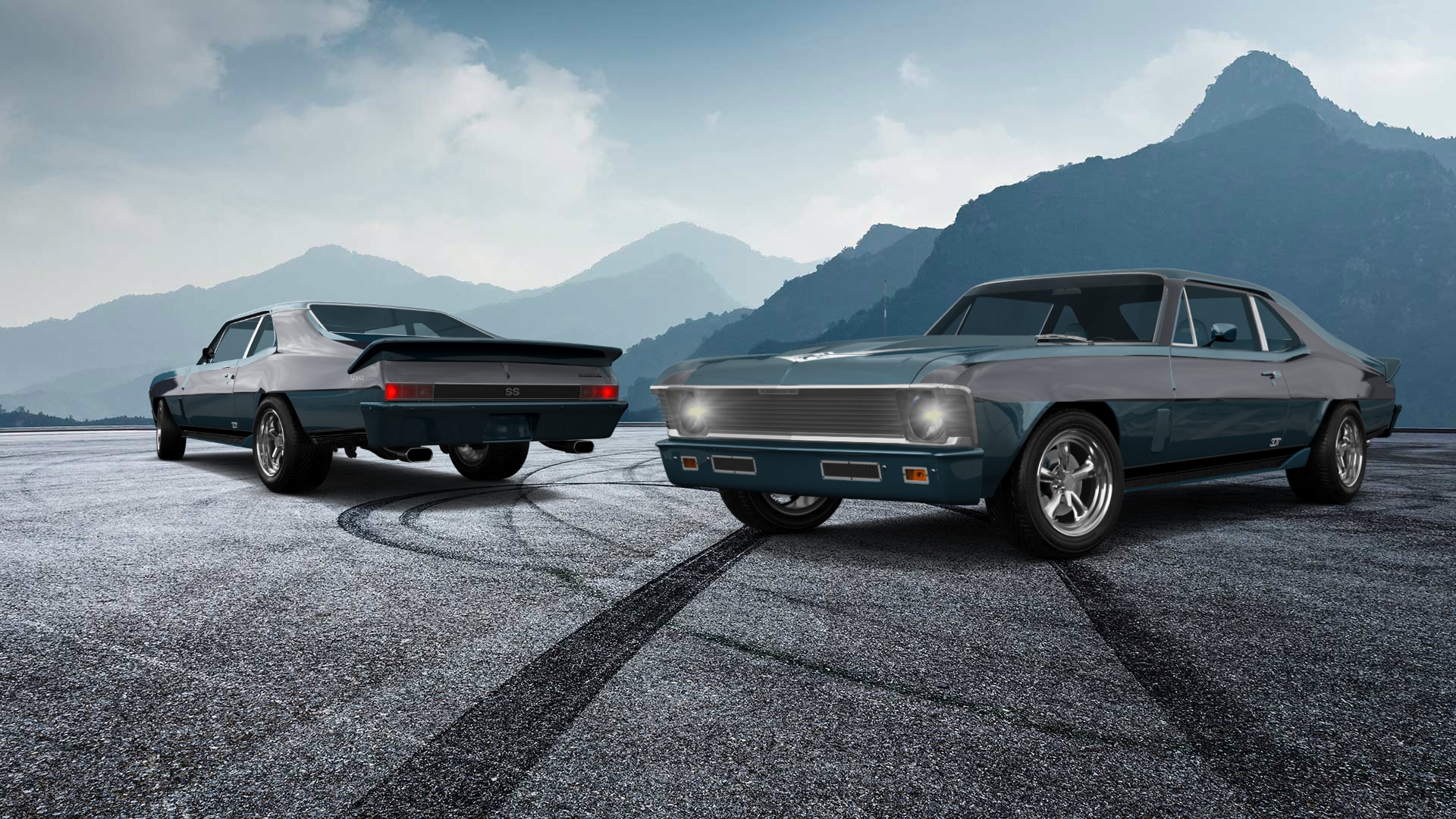 Chevrolet Chevy II Nova 2 Door Coupe 1968