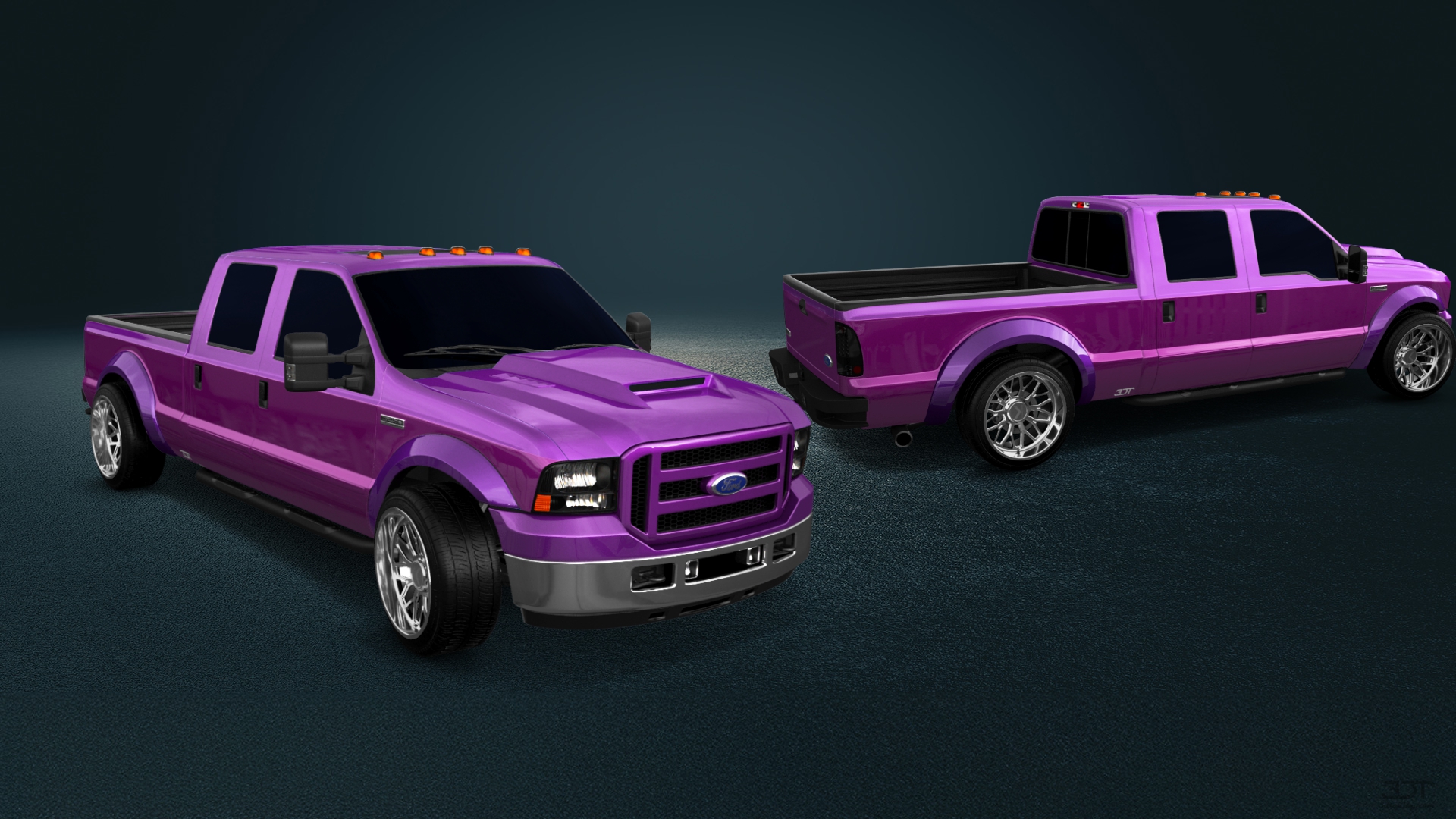 Ford F-250 Crew Cab 4 Door pickup truck 1999 tuning