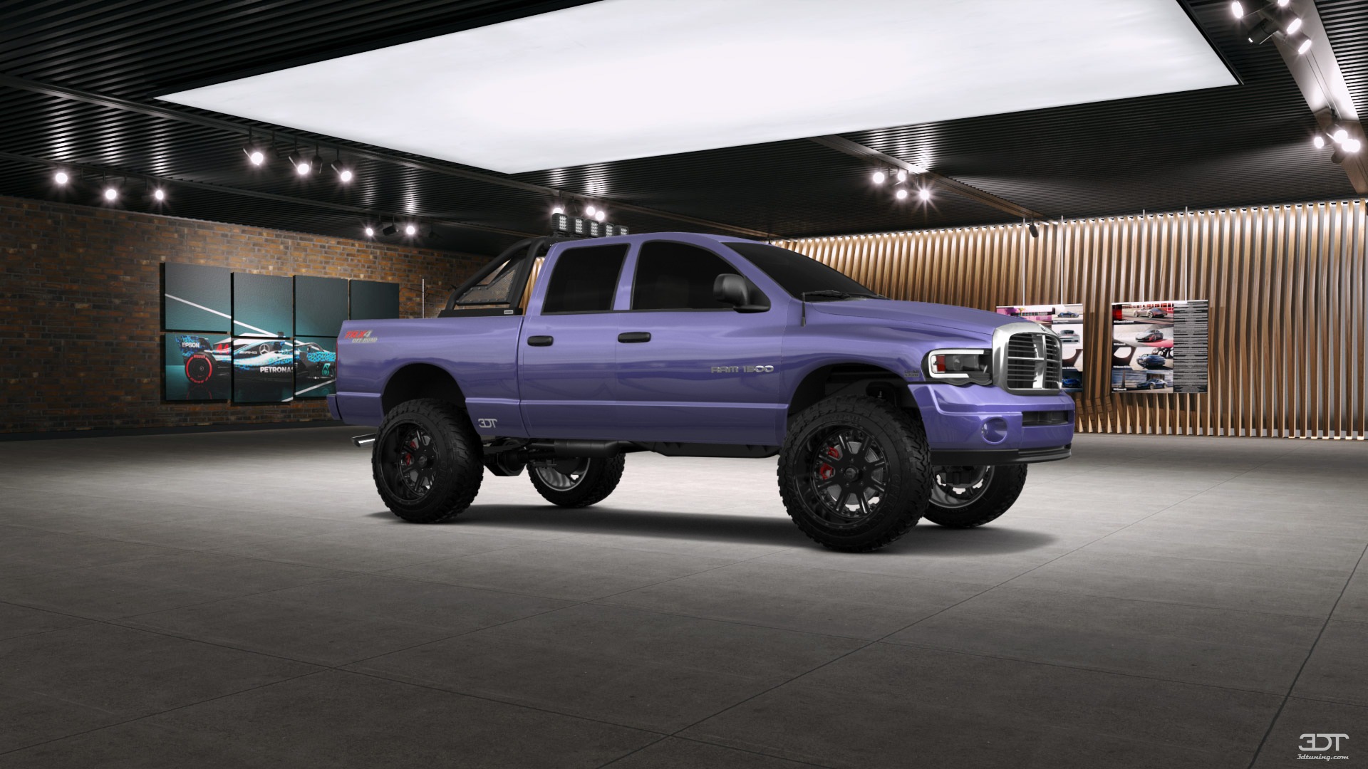 Dodge Ram 1500 6.4 ft box 4 Door pickup truck 2002 tuning