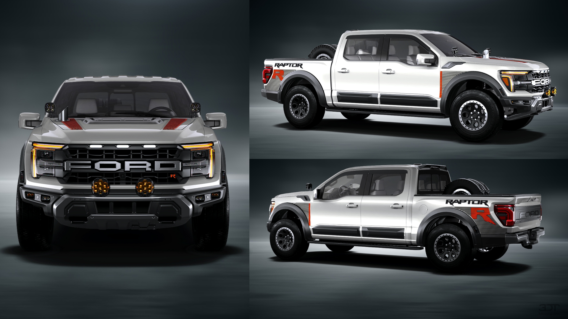 Ford F-150 Raptor 4 Door pickup truck 2024 tuning