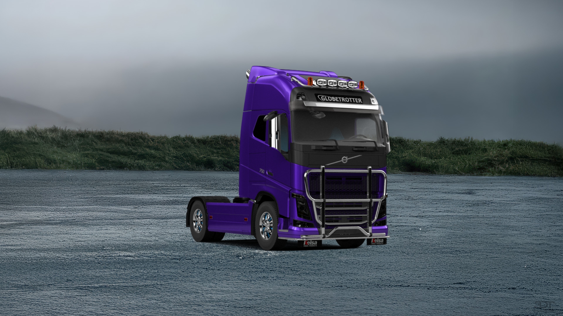 Volvo FH16 Globetrotter XL Cab Truck 2013 tuning