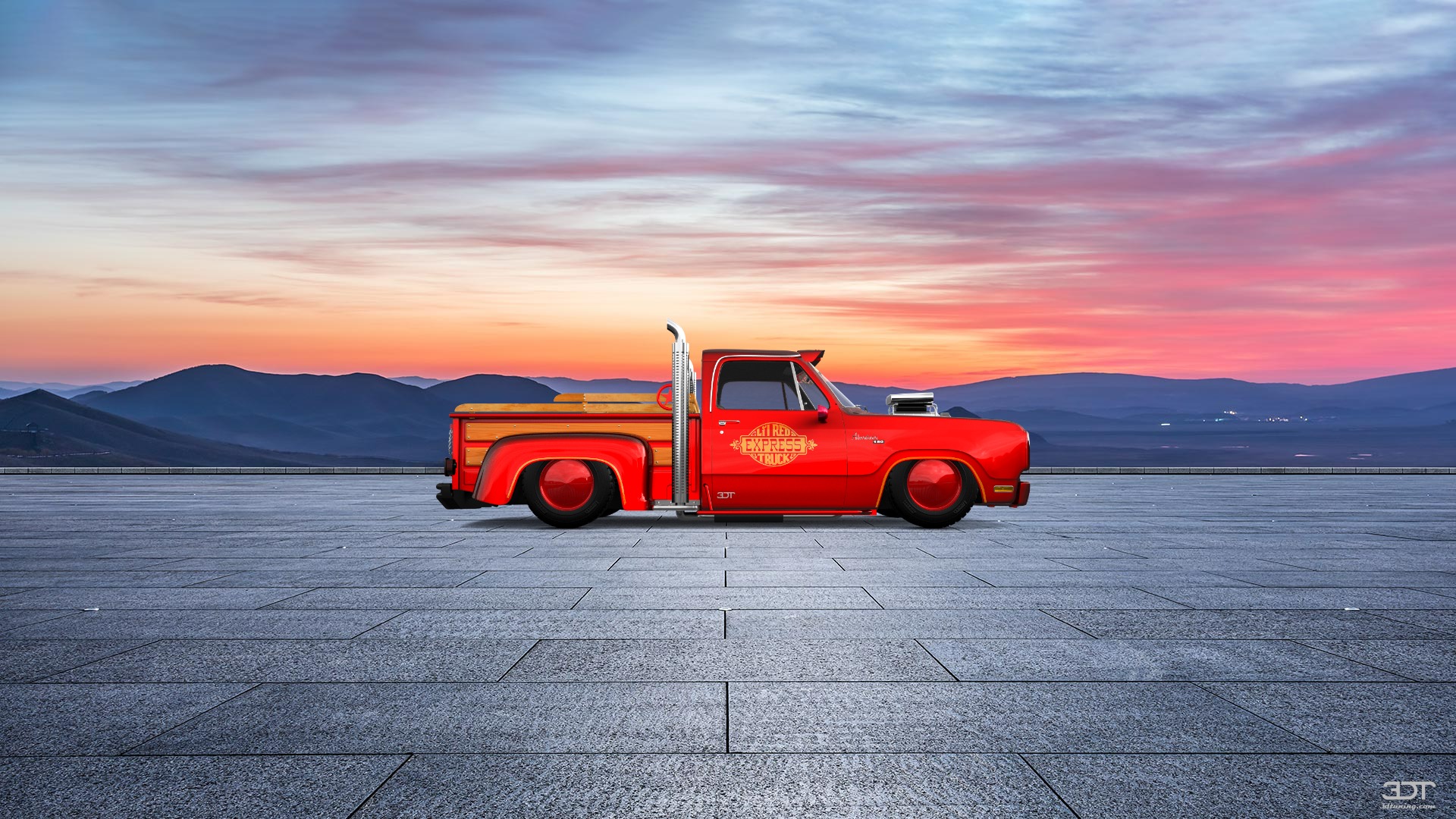 Dodge Lil Red Express 2 Door pickup truck 1979 tuning
