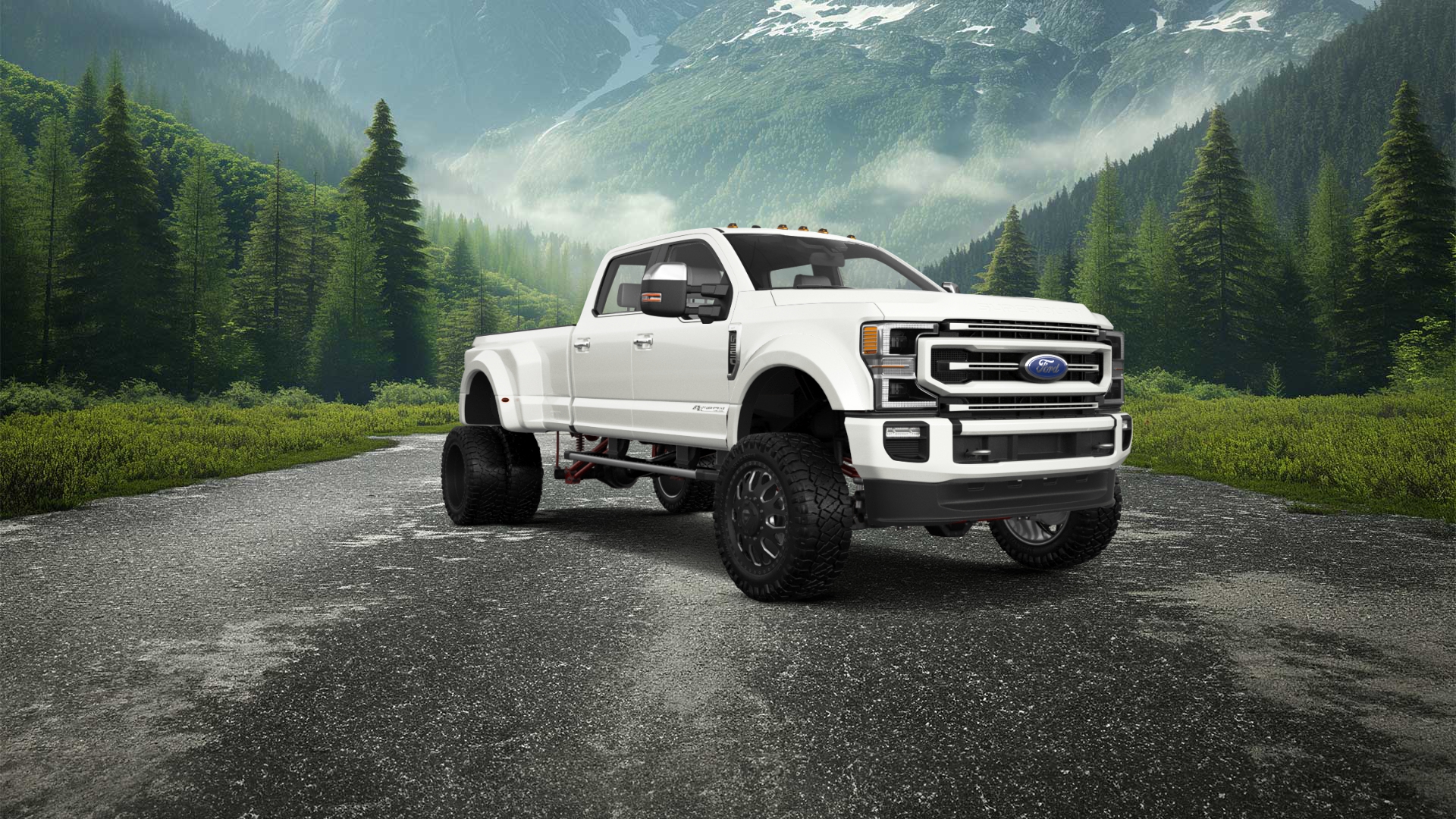 Ford F-350 DRW 4 Door pickup truck 2021